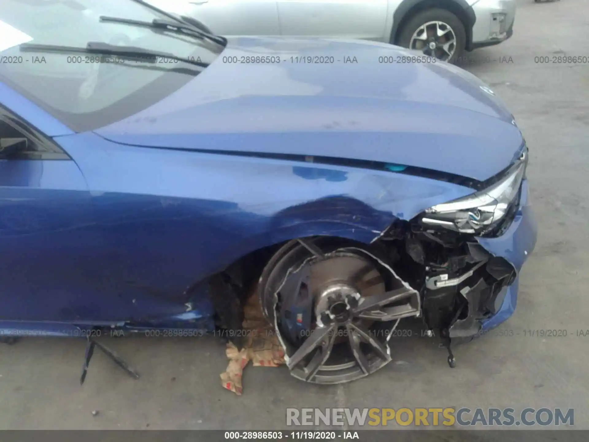 6 Photograph of a damaged car 3MW5U7J08L8B35915 BMW 3 SERIES 2020