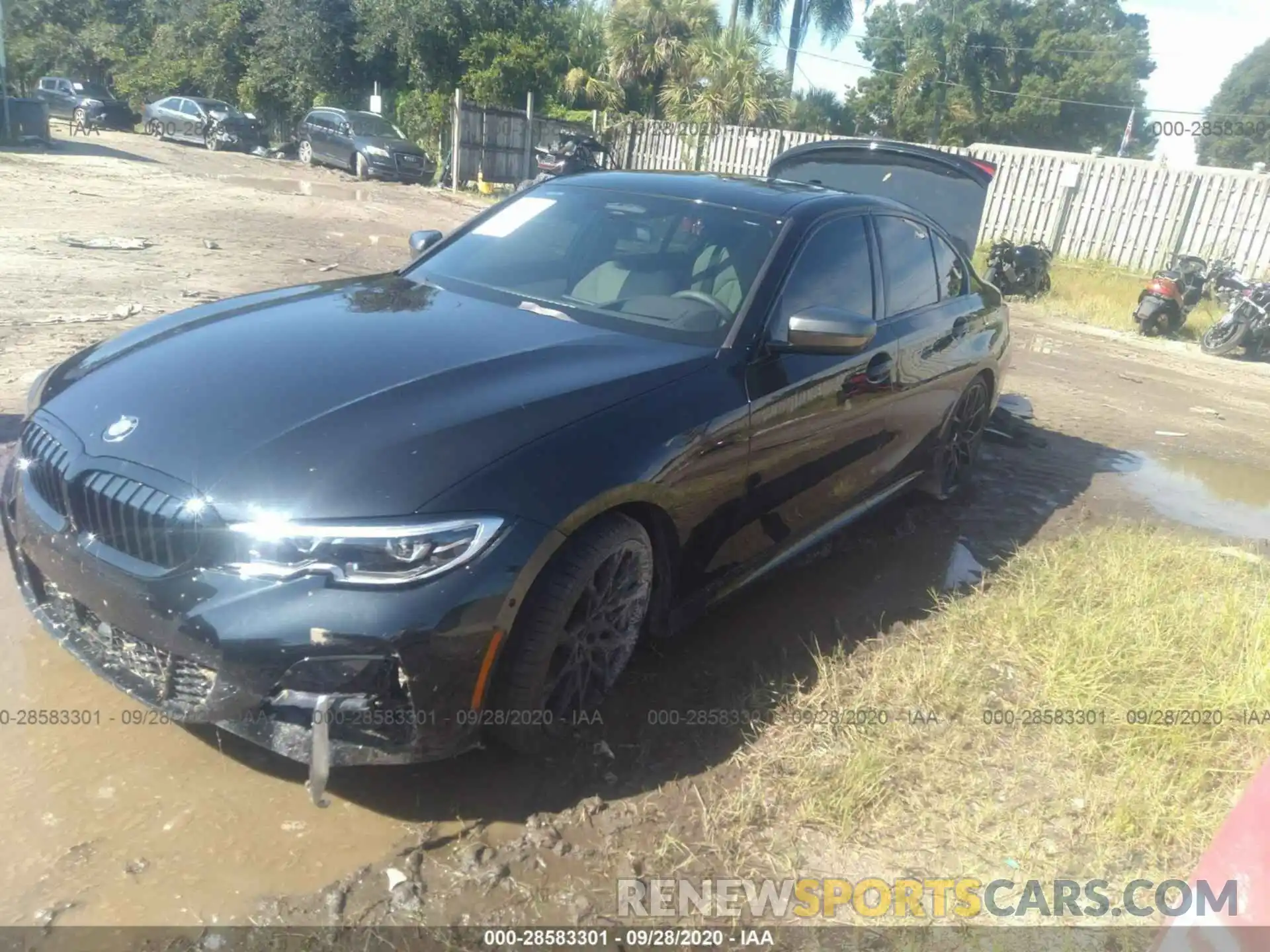 2 Photograph of a damaged car 3MW5U7J09L8B26639 BMW 3 SERIES 2020