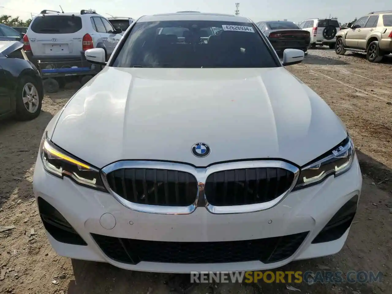 5 Фотография поврежденного автомобиля WBA5R1C00LFH33342 BMW 3 SERIES 2020