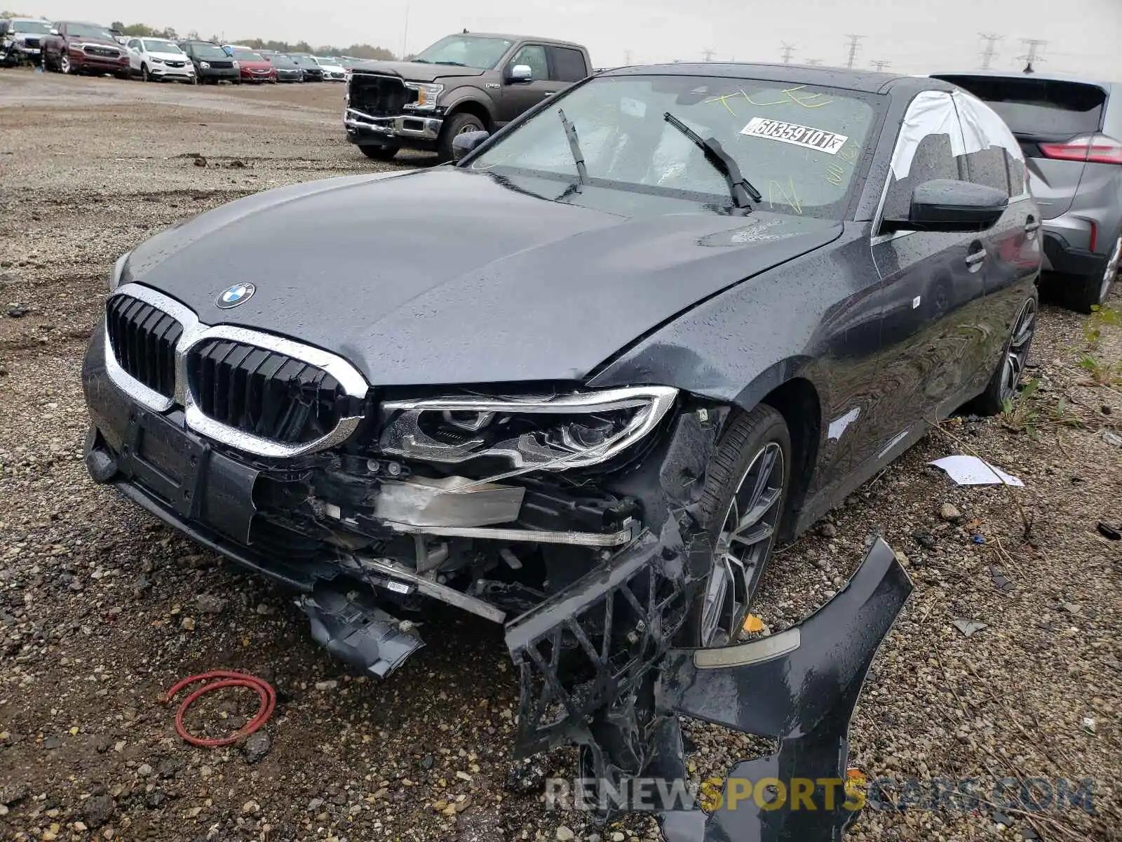 2 Photograph of a damaged car WBA5R1C00LFH35933 BMW 3 SERIES 2020