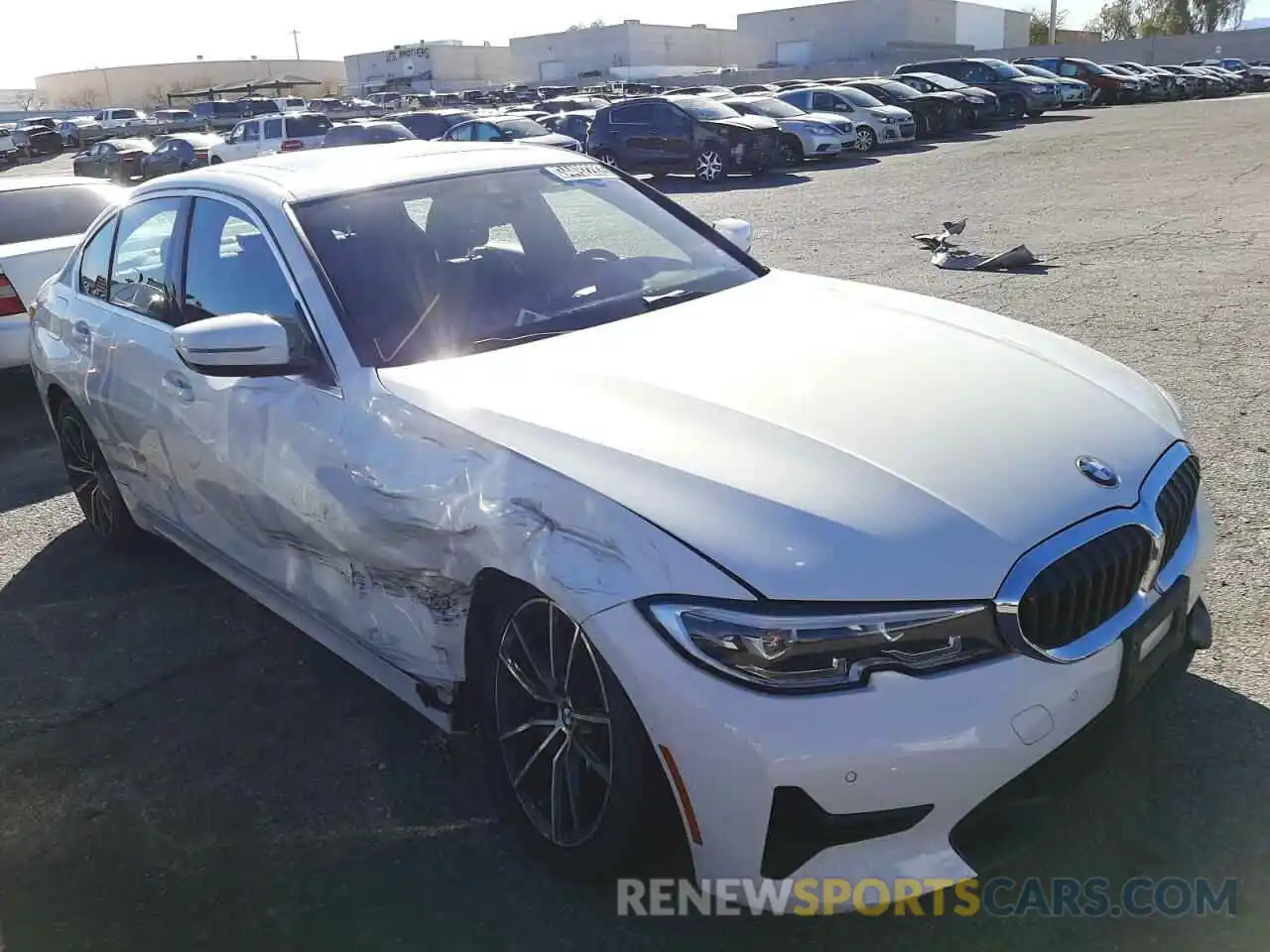 1 Photograph of a damaged car WBA5R1C00LFH40596 BMW 3 SERIES 2020