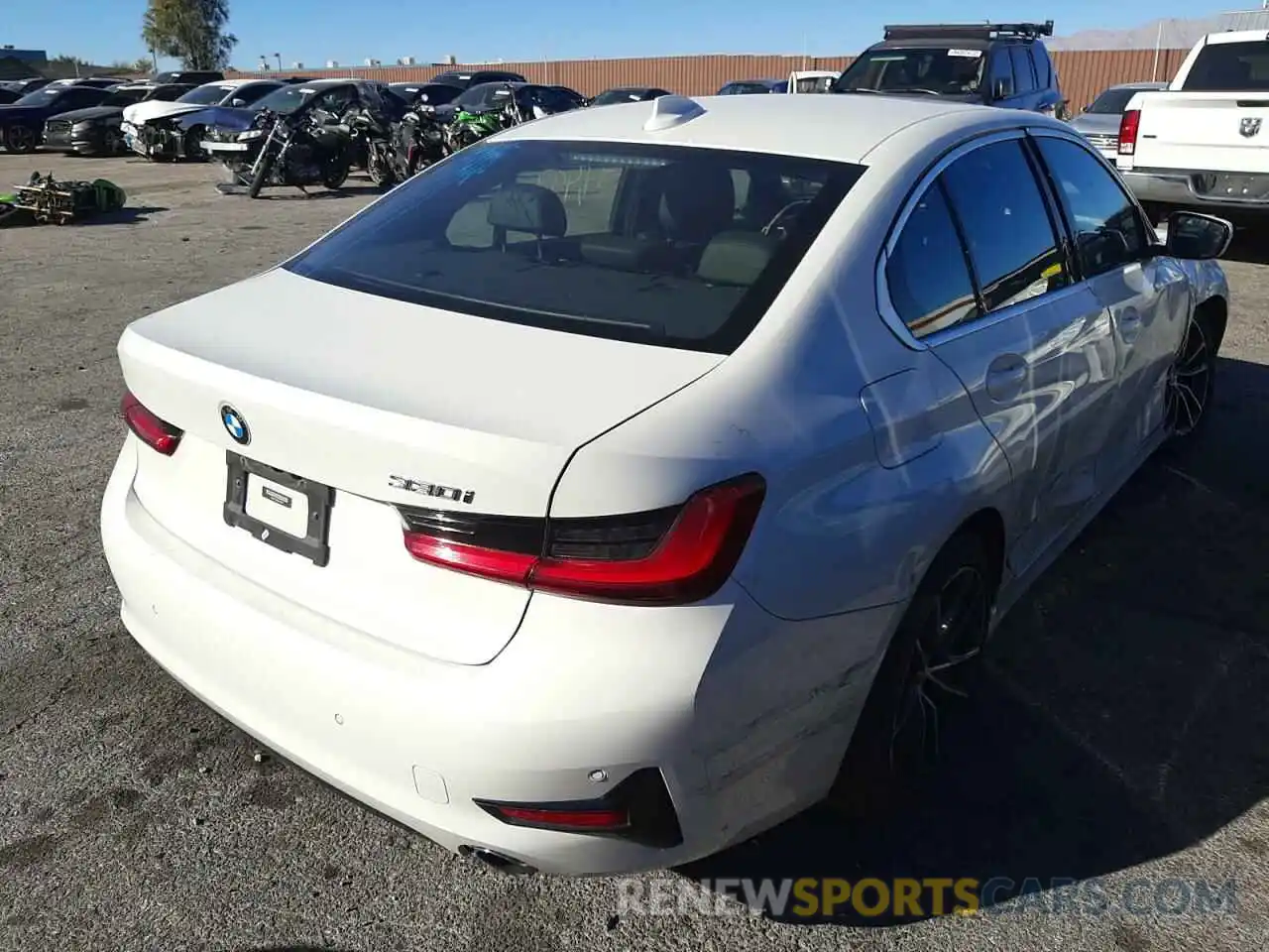 4 Photograph of a damaged car WBA5R1C00LFH40596 BMW 3 SERIES 2020