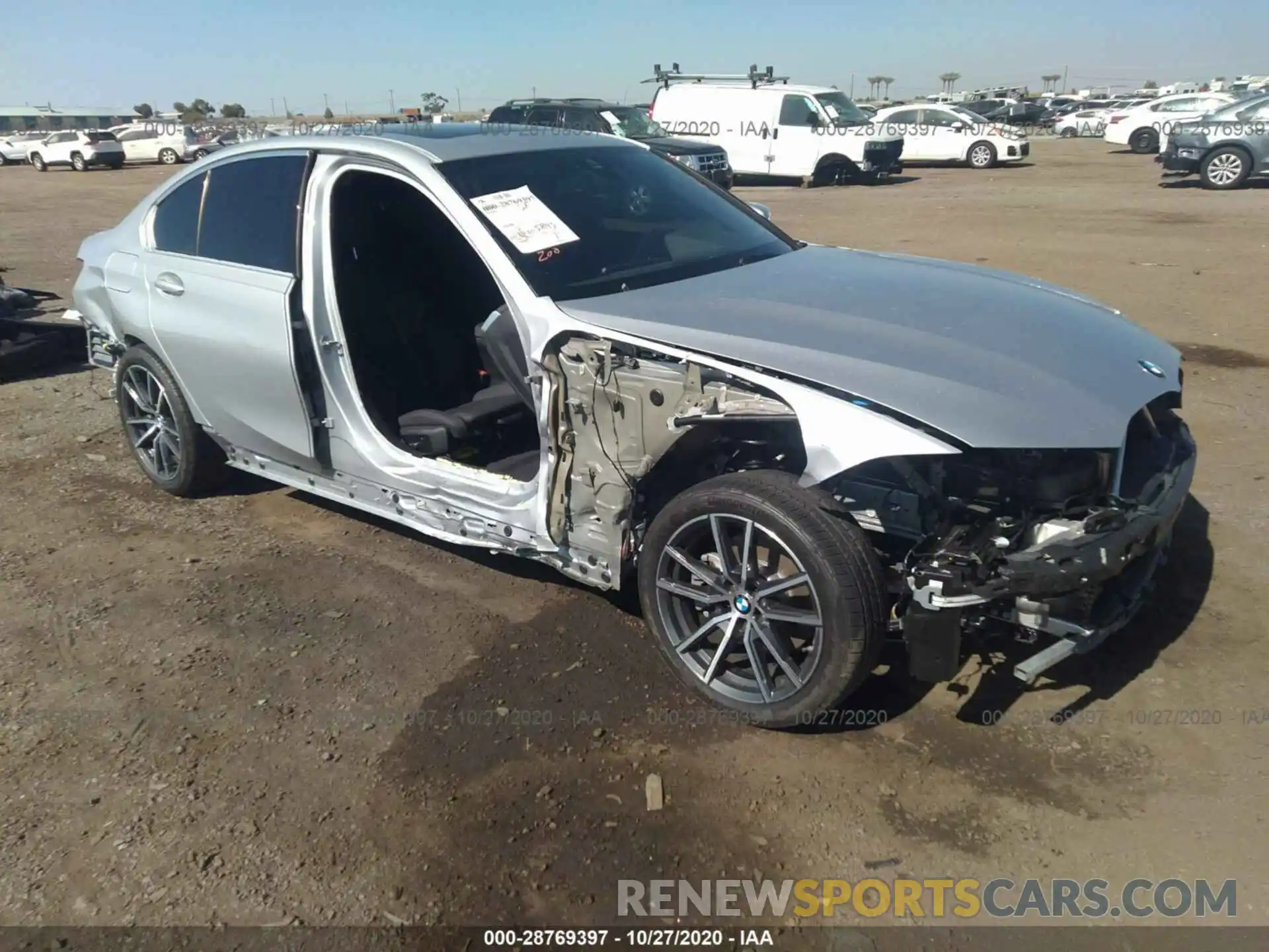 1 Photograph of a damaged car WBA5R1C00LFH41263 BMW 3 SERIES 2020