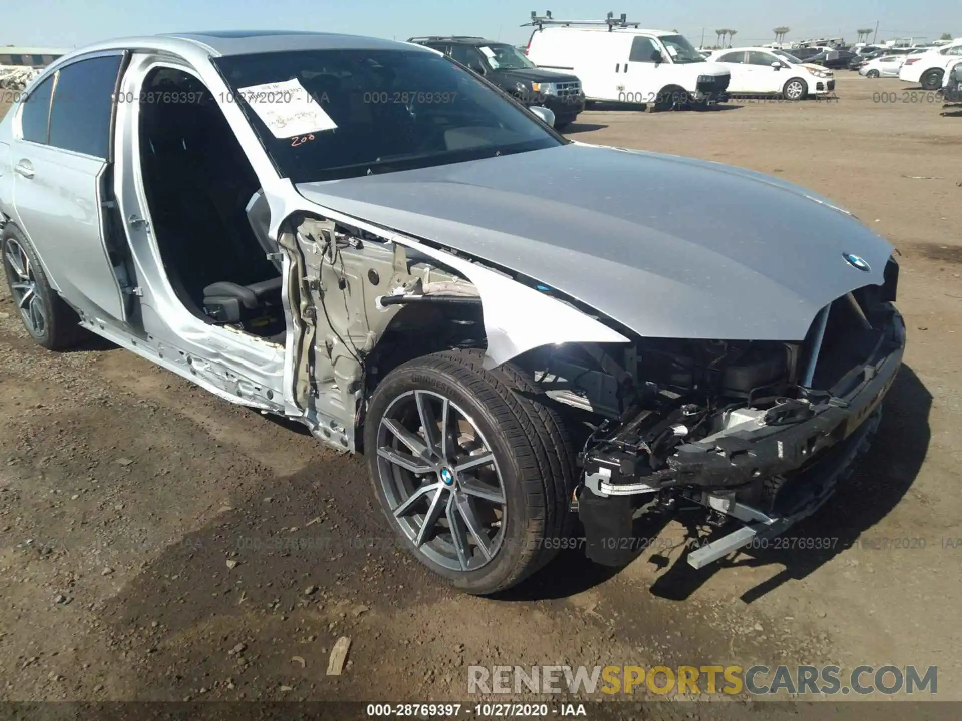 6 Фотография поврежденного автомобиля WBA5R1C00LFH41263 BMW 3 SERIES 2020