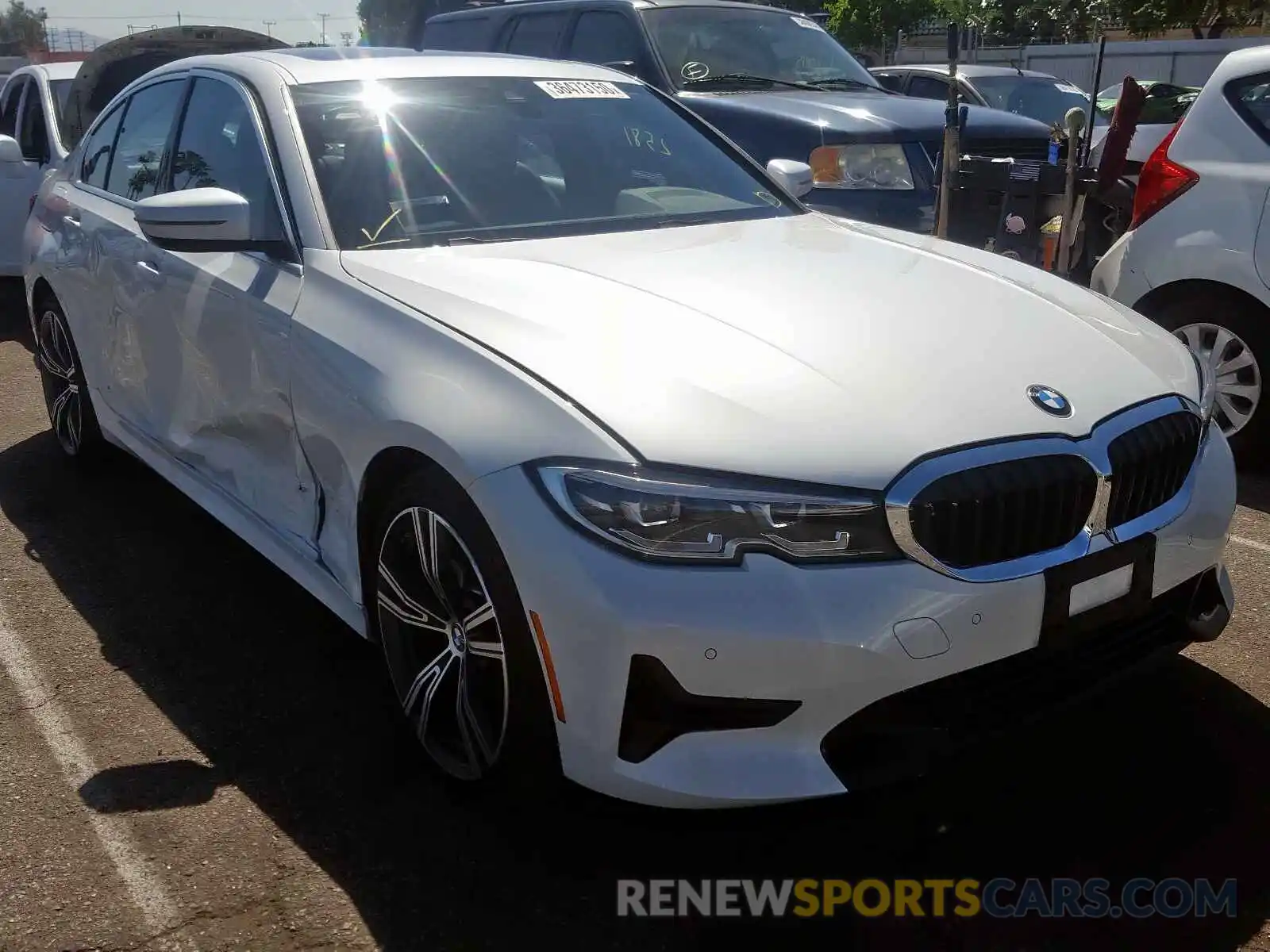 1 Photograph of a damaged car WBA5R1C00LFH50657 BMW 3 SERIES 2020