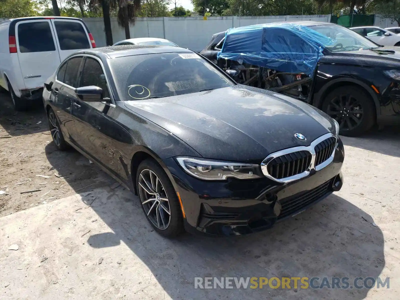 1 Photograph of a damaged car WBA5R1C00LFJ26953 BMW 3 SERIES 2020