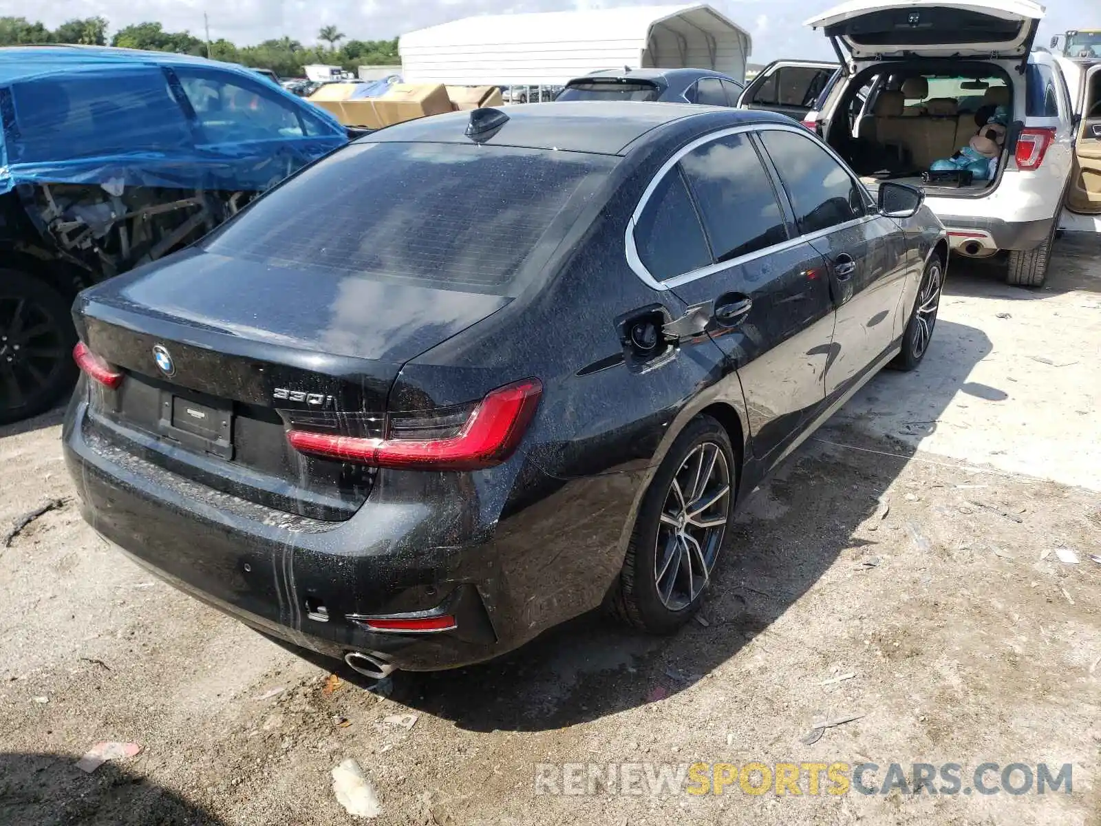 4 Photograph of a damaged car WBA5R1C00LFJ26953 BMW 3 SERIES 2020