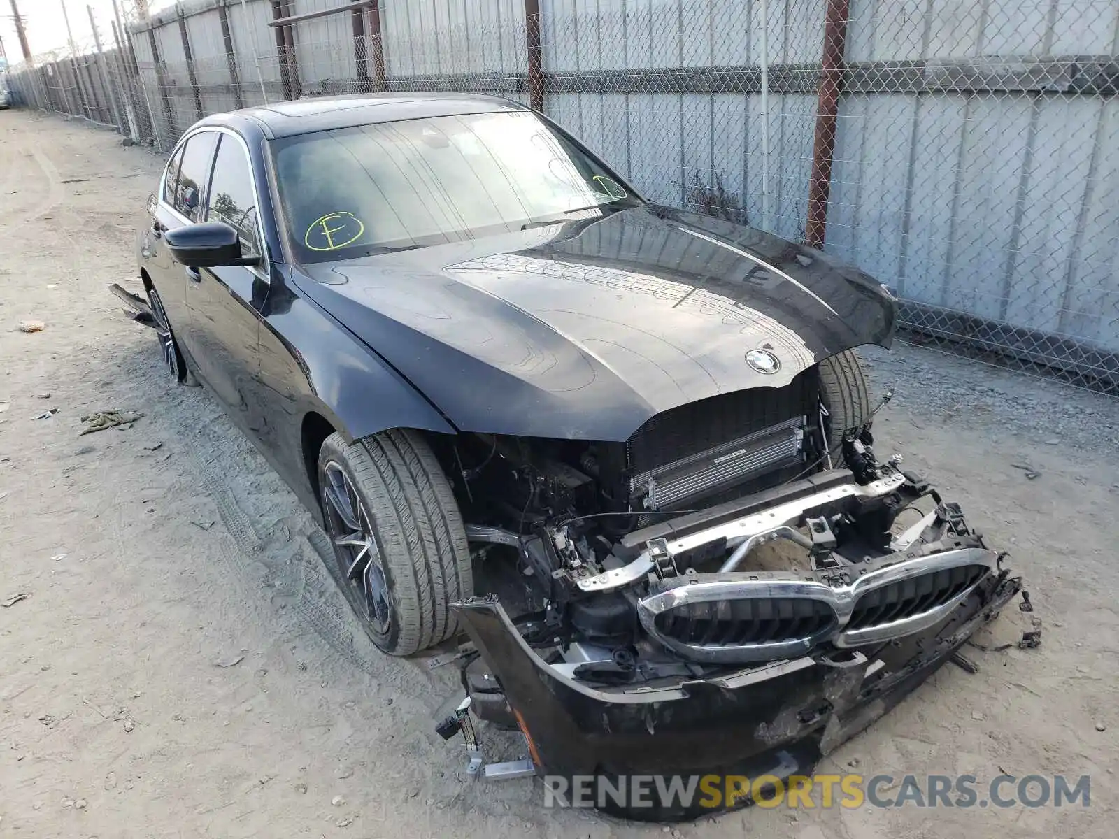 1 Photograph of a damaged car WBA5R1C01LFH35651 BMW 3 SERIES 2020