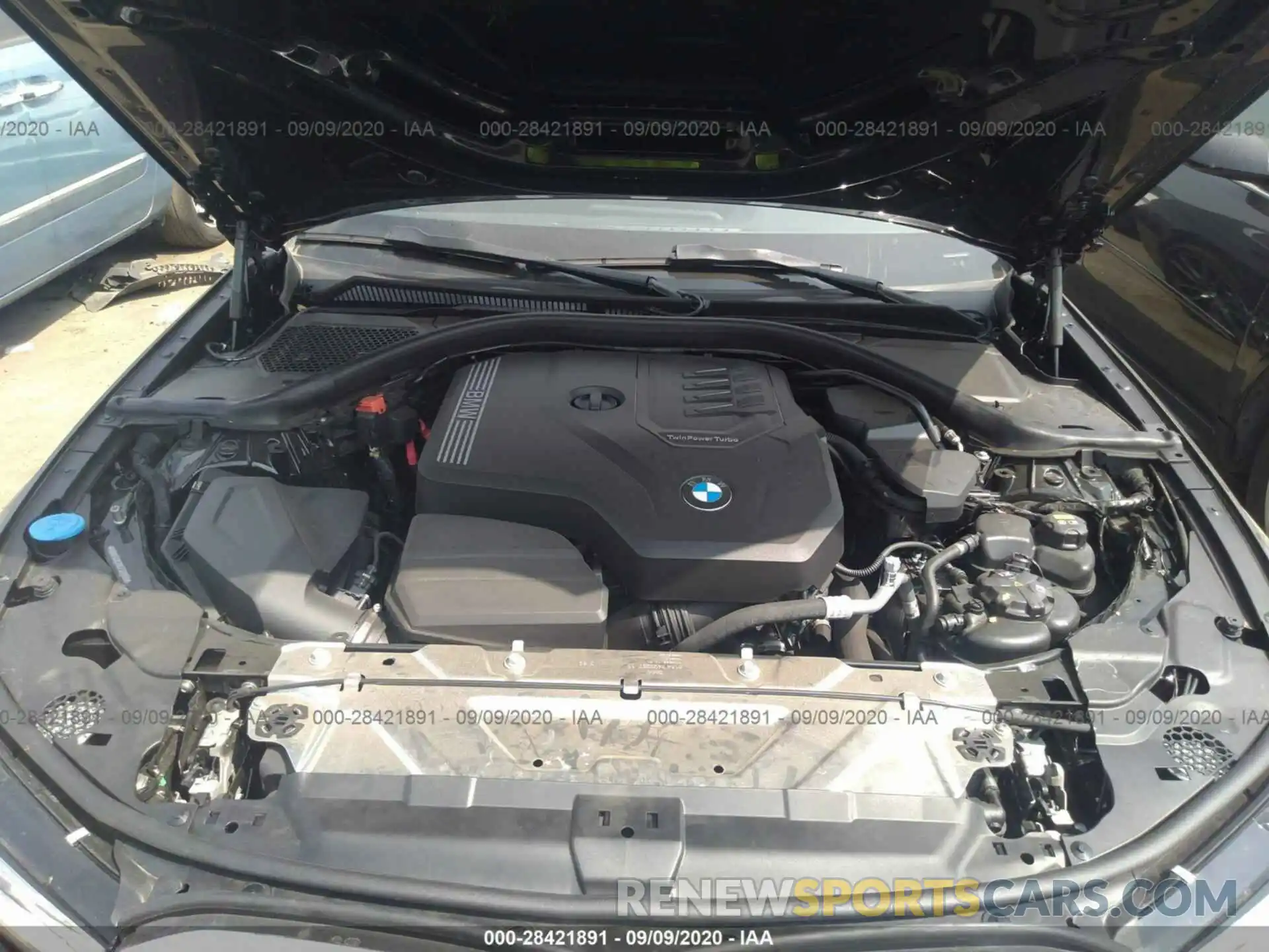 10 Фотография поврежденного автомобиля WBA5R1C01LFJ28159 BMW 3 SERIES 2020