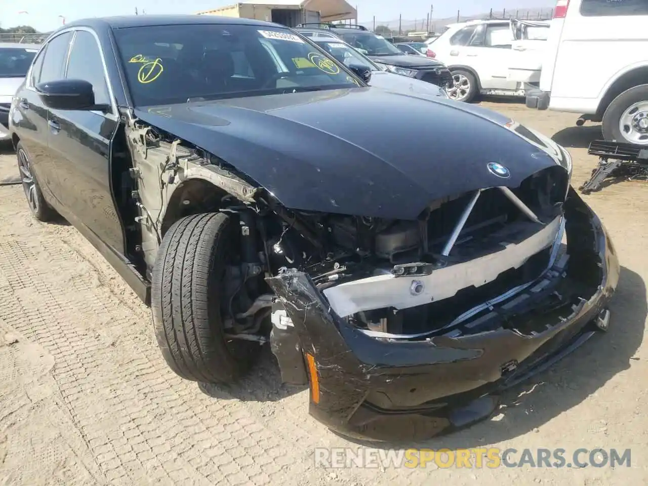 1 Photograph of a damaged car WBA5R1C02LFH43452 BMW 3 SERIES 2020