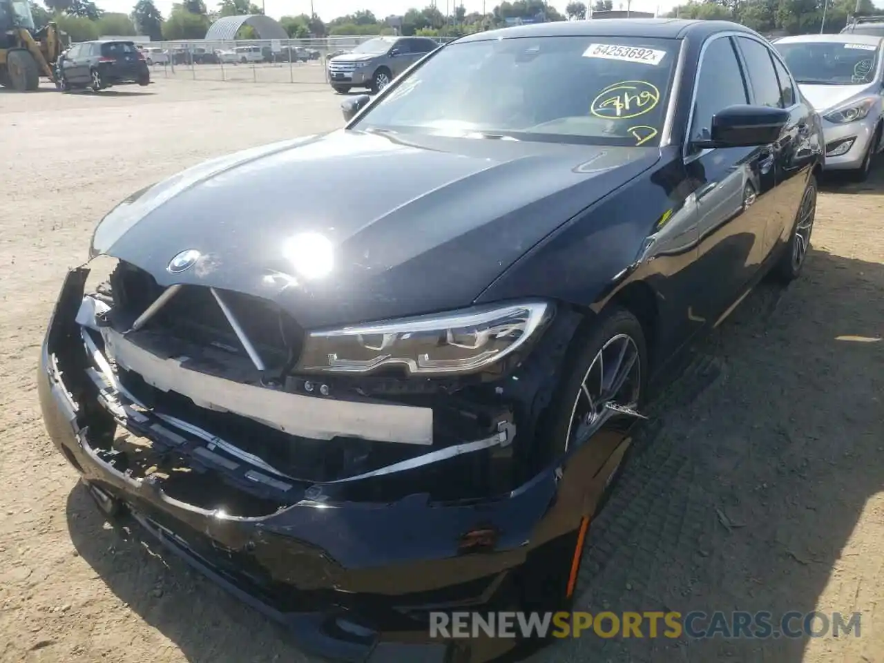 2 Photograph of a damaged car WBA5R1C02LFH43452 BMW 3 SERIES 2020