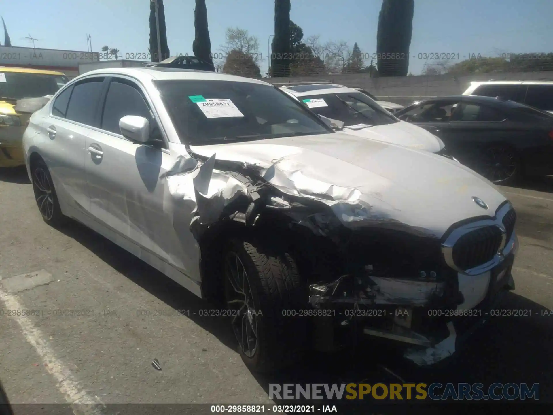 1 Фотография поврежденного автомобиля WBA5R1C02LFH50403 BMW 3 SERIES 2020