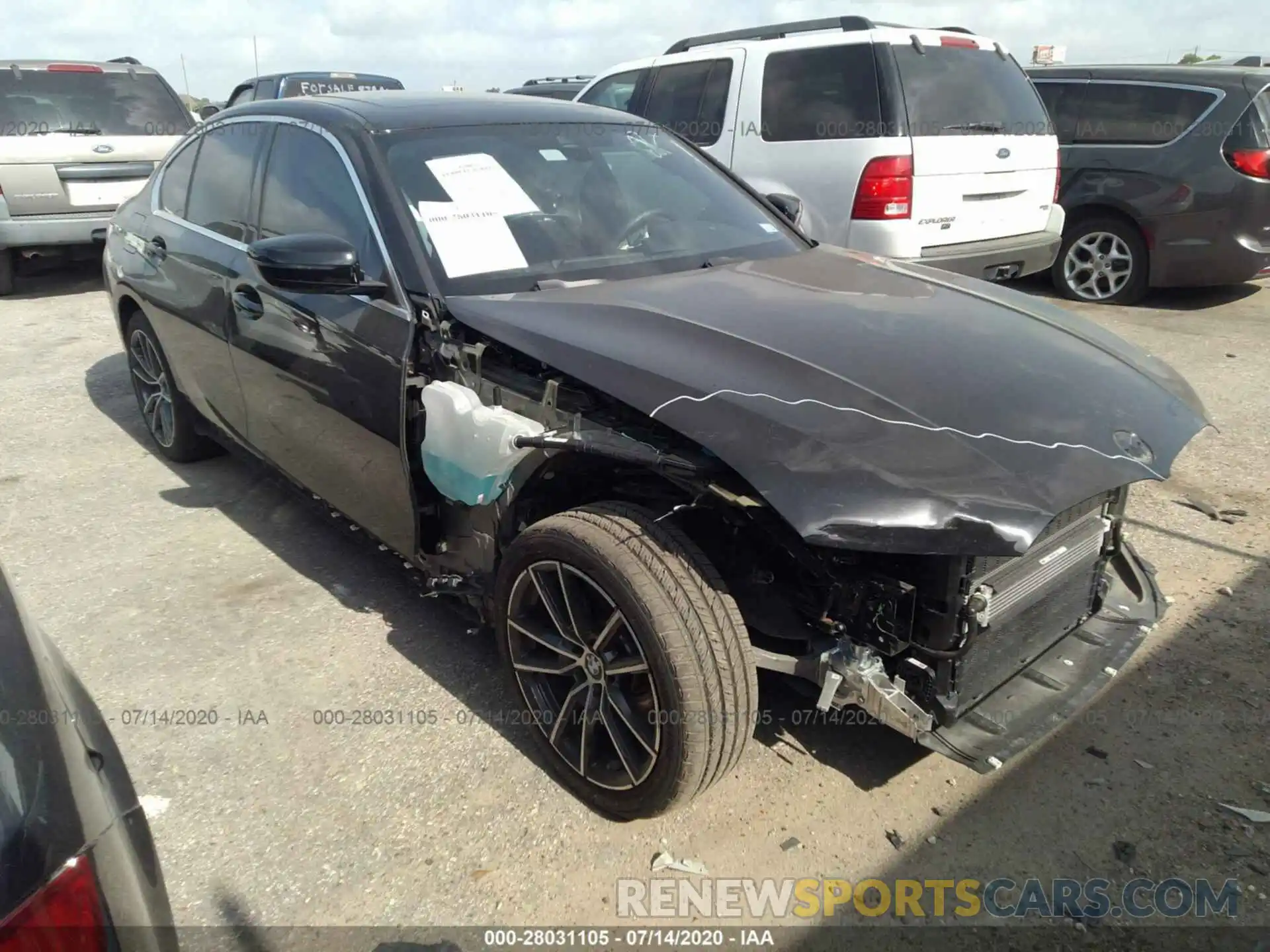 1 Photograph of a damaged car WBA5R1C02LFH52748 BMW 3 SERIES 2020