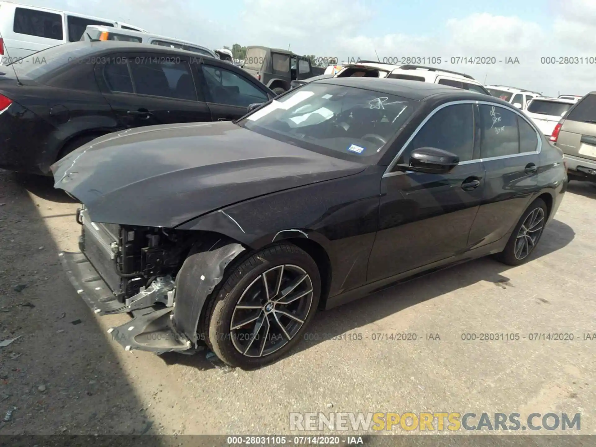 2 Photograph of a damaged car WBA5R1C02LFH52748 BMW 3 SERIES 2020