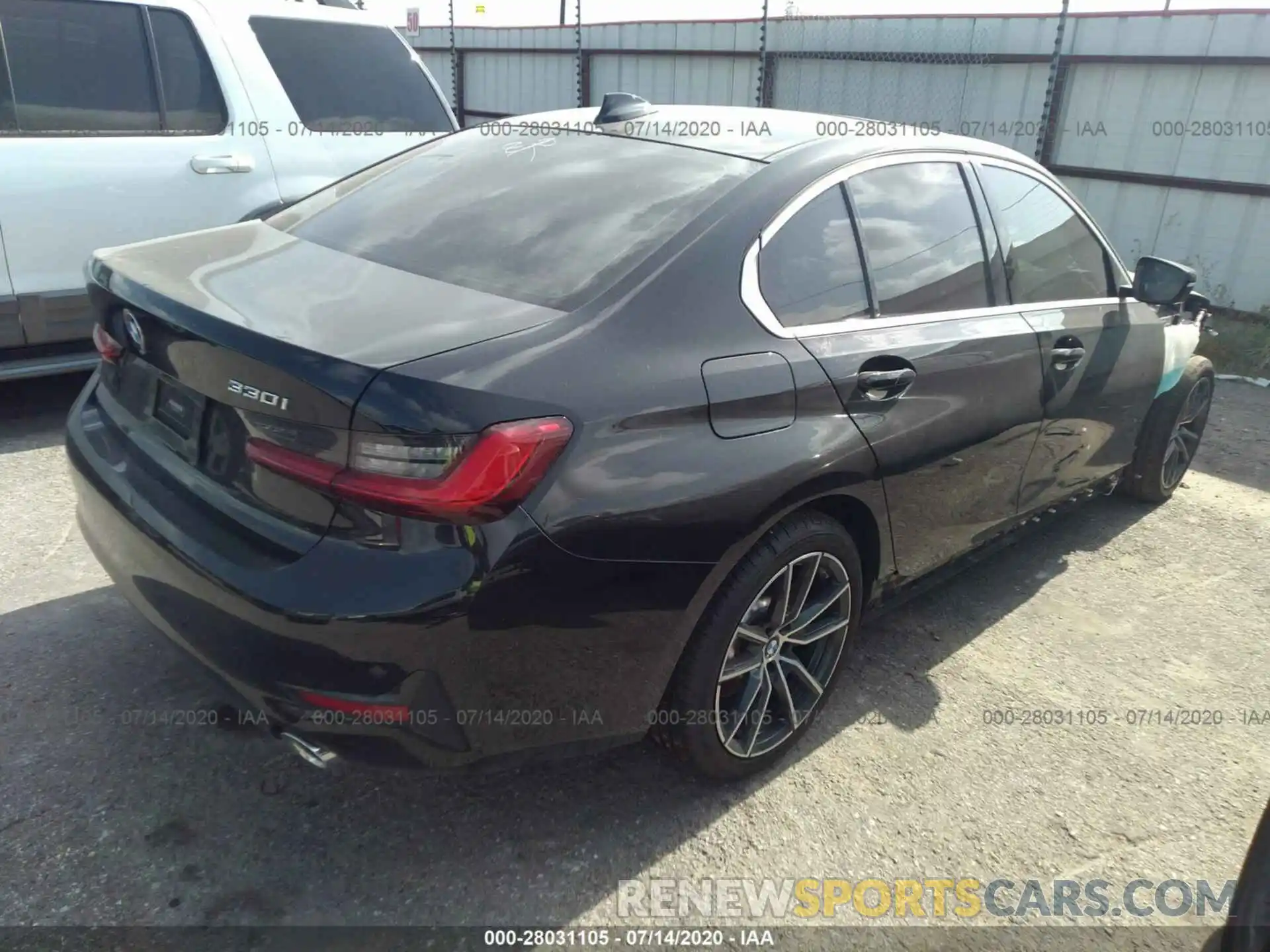 4 Photograph of a damaged car WBA5R1C02LFH52748 BMW 3 SERIES 2020