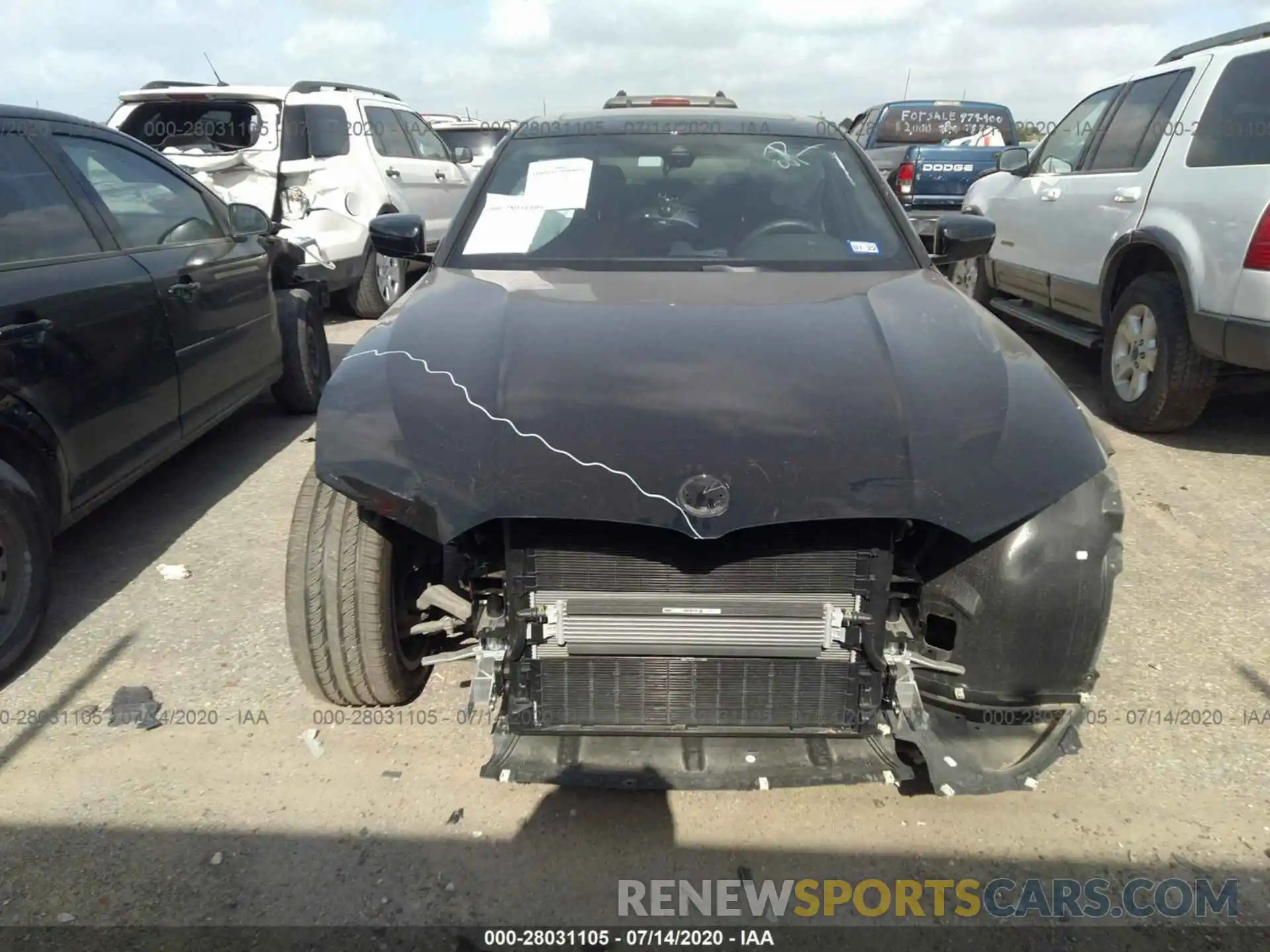 6 Photograph of a damaged car WBA5R1C02LFH52748 BMW 3 SERIES 2020