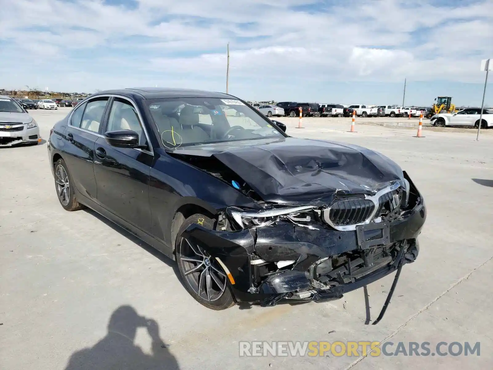 1 Photograph of a damaged car WBA5R1C02LFH52863 BMW 3 SERIES 2020