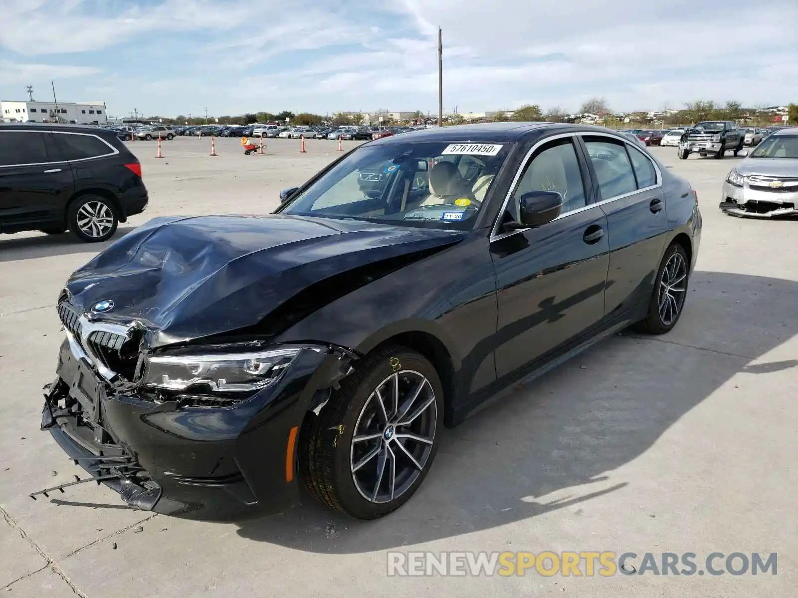 2 Photograph of a damaged car WBA5R1C02LFH52863 BMW 3 SERIES 2020