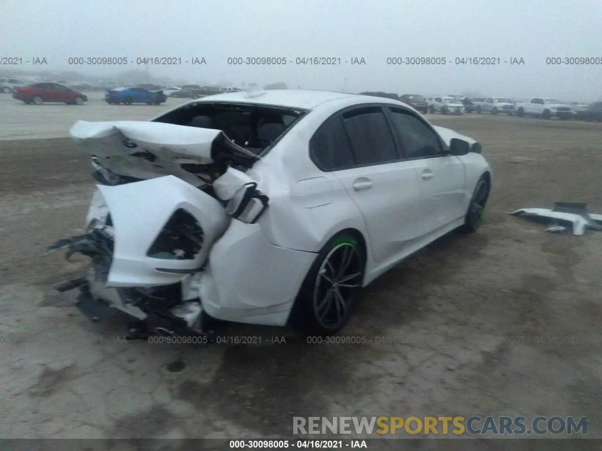 4 Photograph of a damaged car WBA5R1C02LFH54161 BMW 3 SERIES 2020