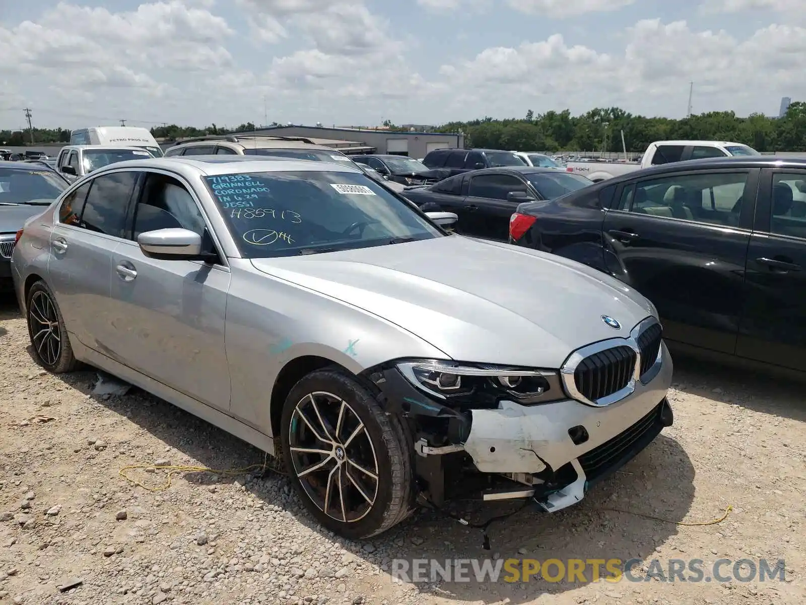 1 Photograph of a damaged car WBA5R1C02LFH85913 BMW 3 SERIES 2020