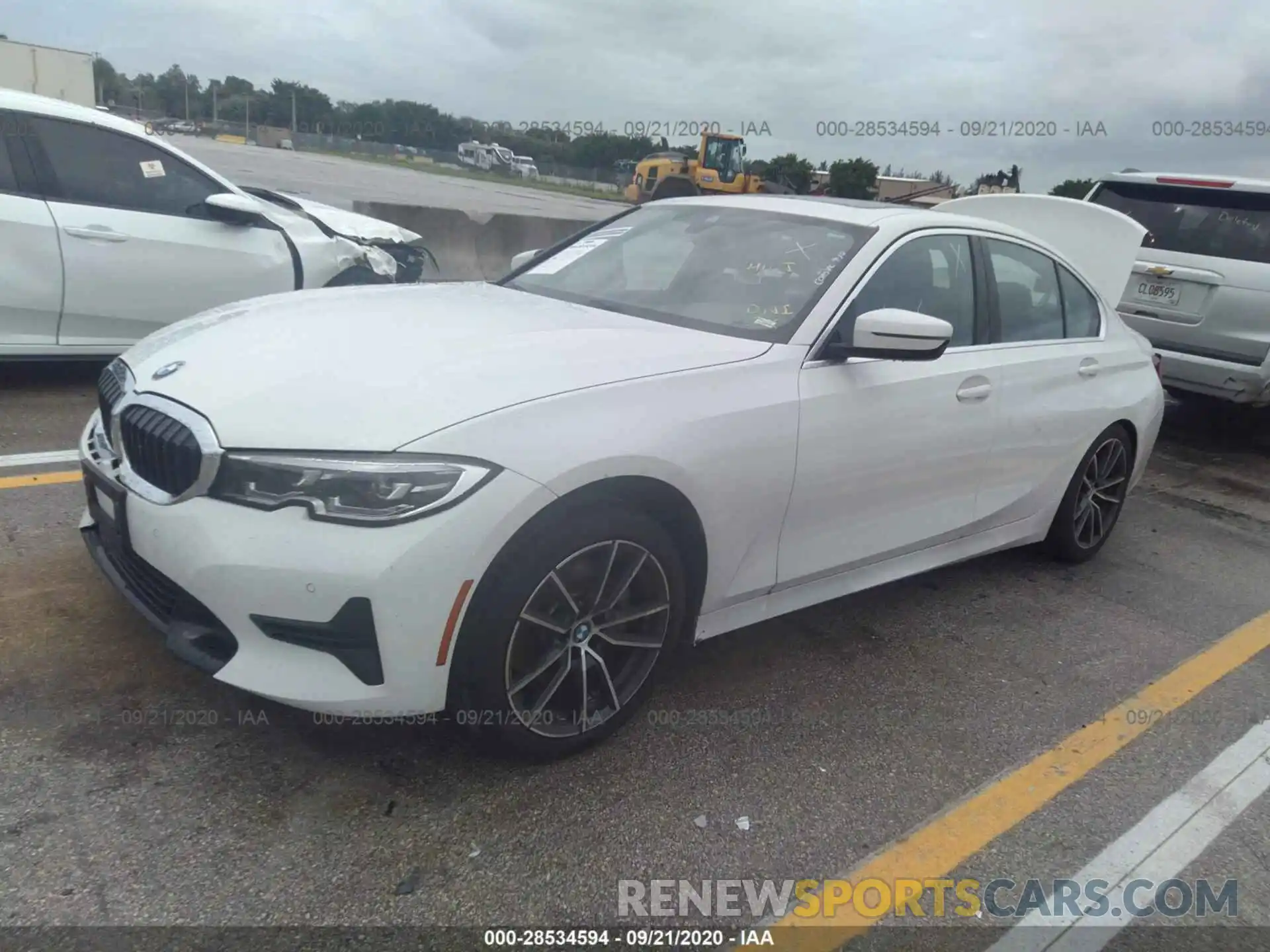 2 Photograph of a damaged car WBA5R1C03LFH40589 BMW 3 SERIES 2020