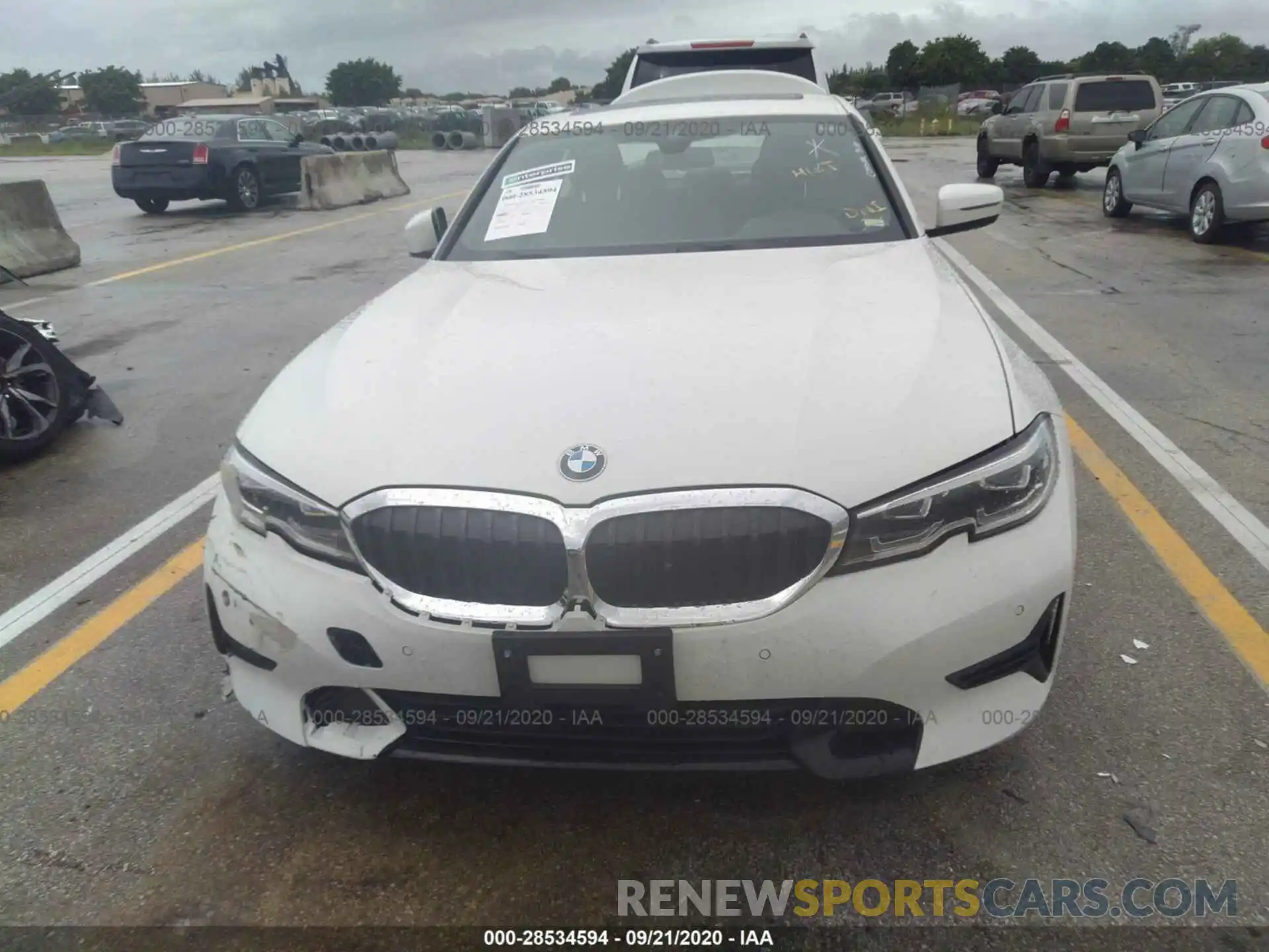 6 Photograph of a damaged car WBA5R1C03LFH40589 BMW 3 SERIES 2020