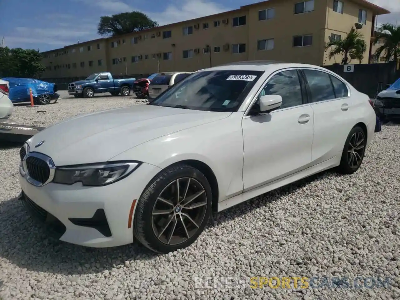 2 Photograph of a damaged car WBA5R1C03LFH44173 BMW 3 SERIES 2020