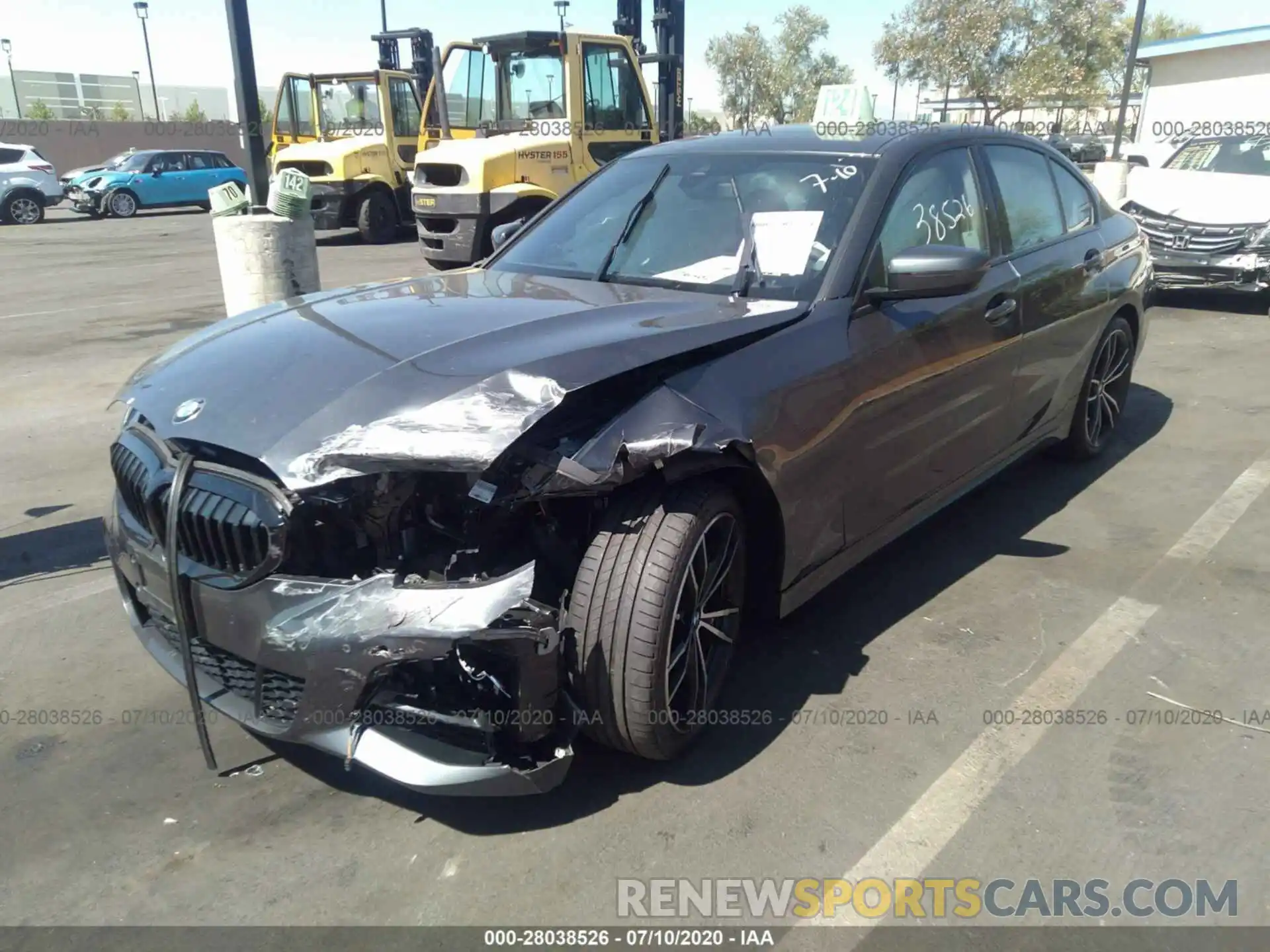 2 Photograph of a damaged car WBA5R1C03LFH47221 BMW 3 SERIES 2020