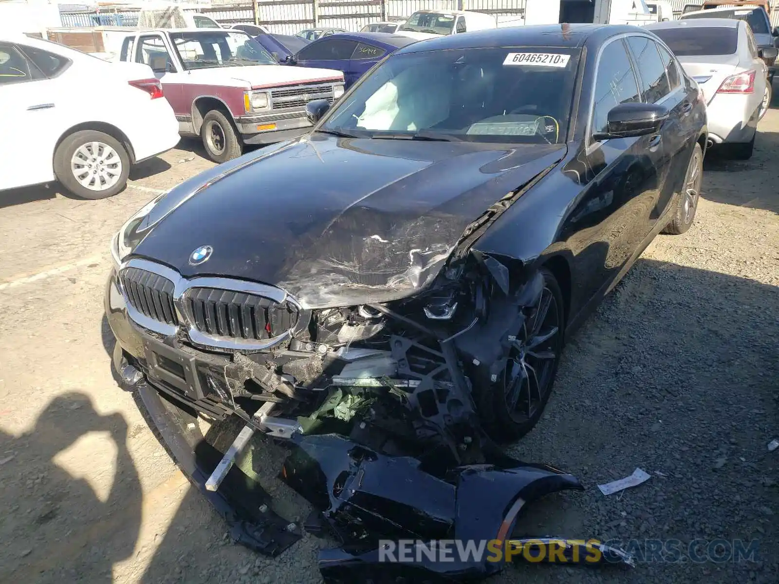 2 Фотография поврежденного автомобиля WBA5R1C04LFH34297 BMW 3 SERIES 2020