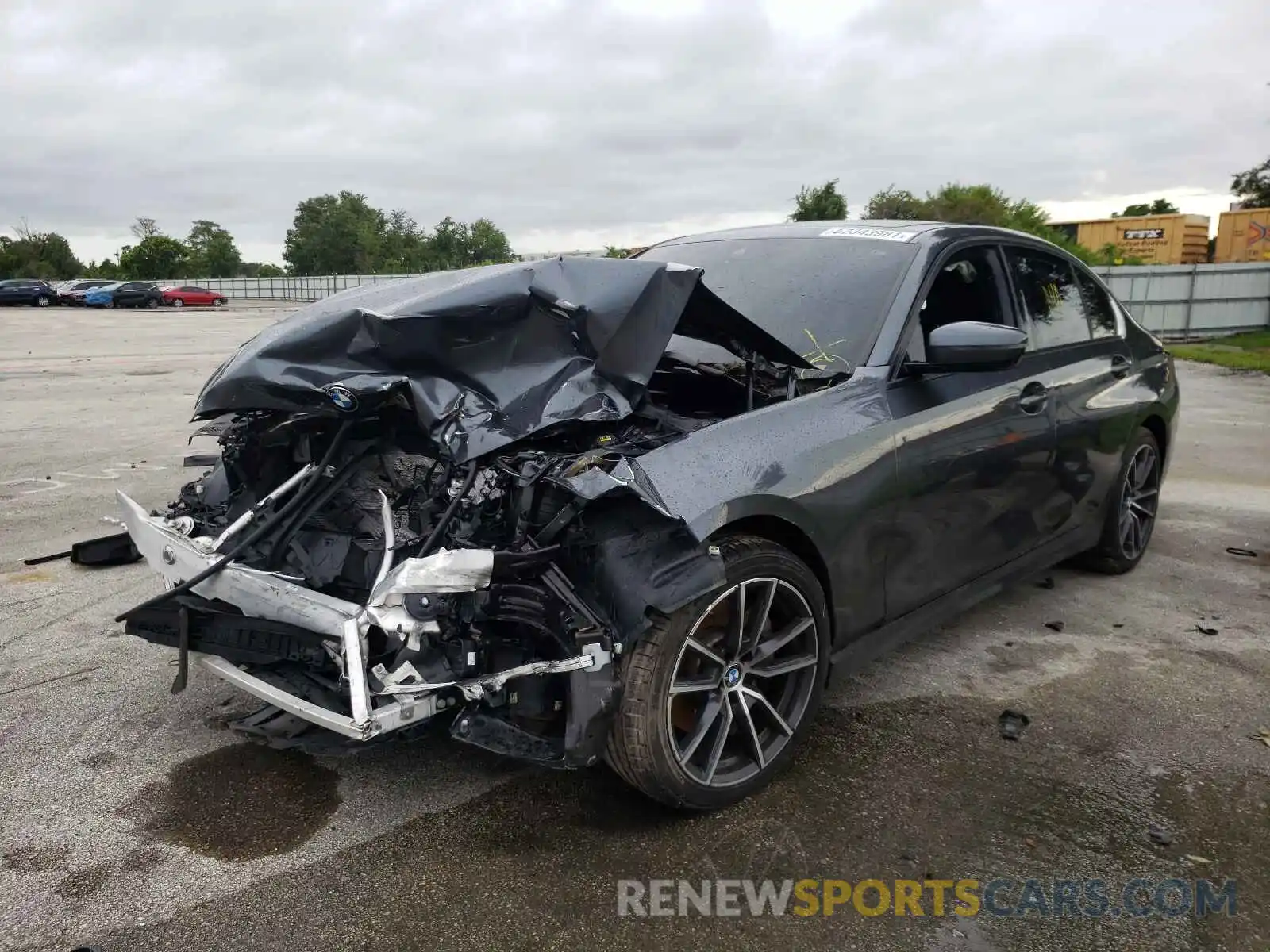 2 Photograph of a damaged car WBA5R1C05LFH35801 BMW 3 SERIES 2020