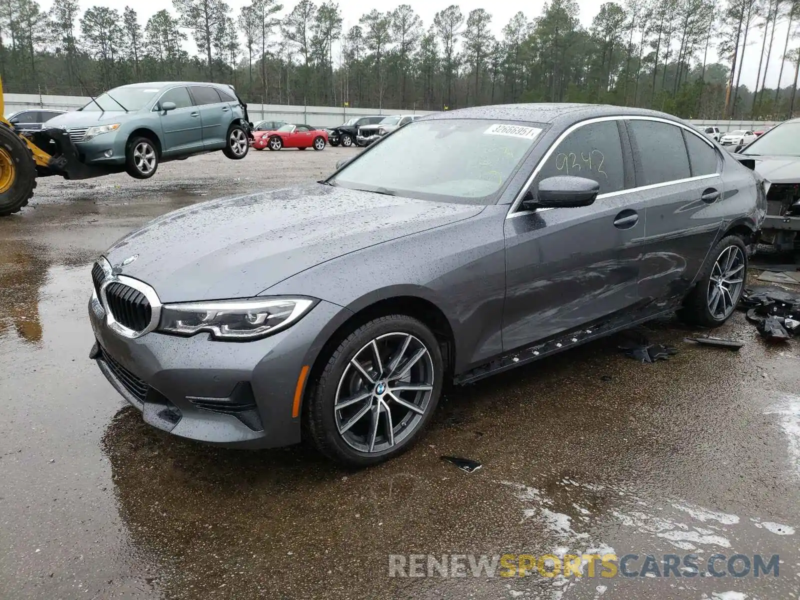 2 Photograph of a damaged car WBA5R1C05LFH36883 BMW 3 SERIES 2020