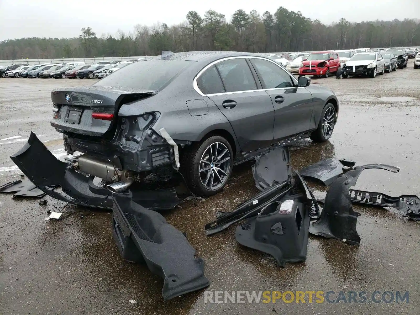 4 Photograph of a damaged car WBA5R1C05LFH36883 BMW 3 SERIES 2020