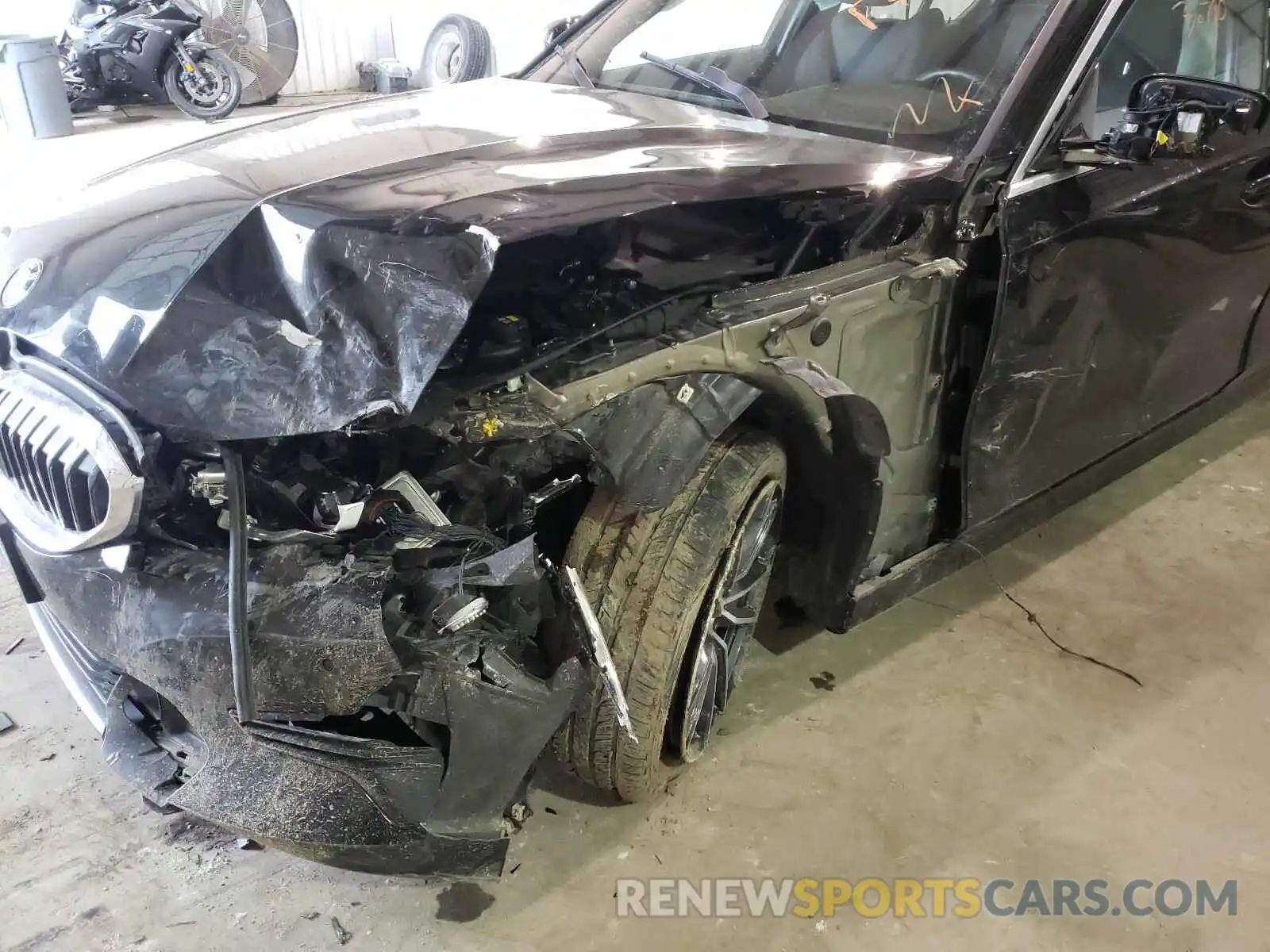 9 Фотография поврежденного автомобиля WBA5R1C05LFH39783 BMW 3 SERIES 2020