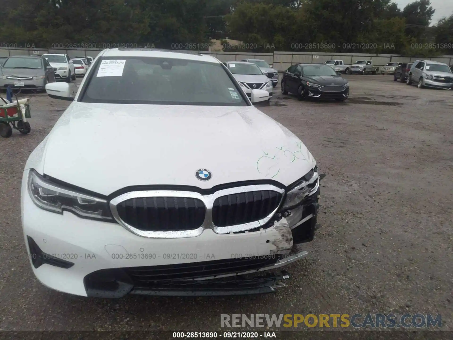 10 Photograph of a damaged car WBA5R1C05LFH40657 BMW 3 SERIES 2020