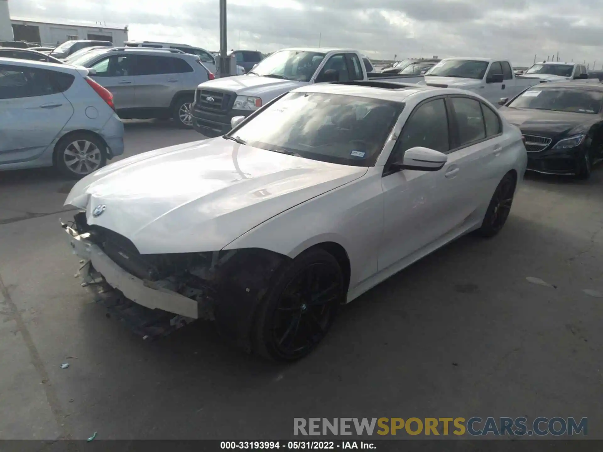 2 Photograph of a damaged car WBA5R1C05LFH42957 BMW 3 SERIES 2020