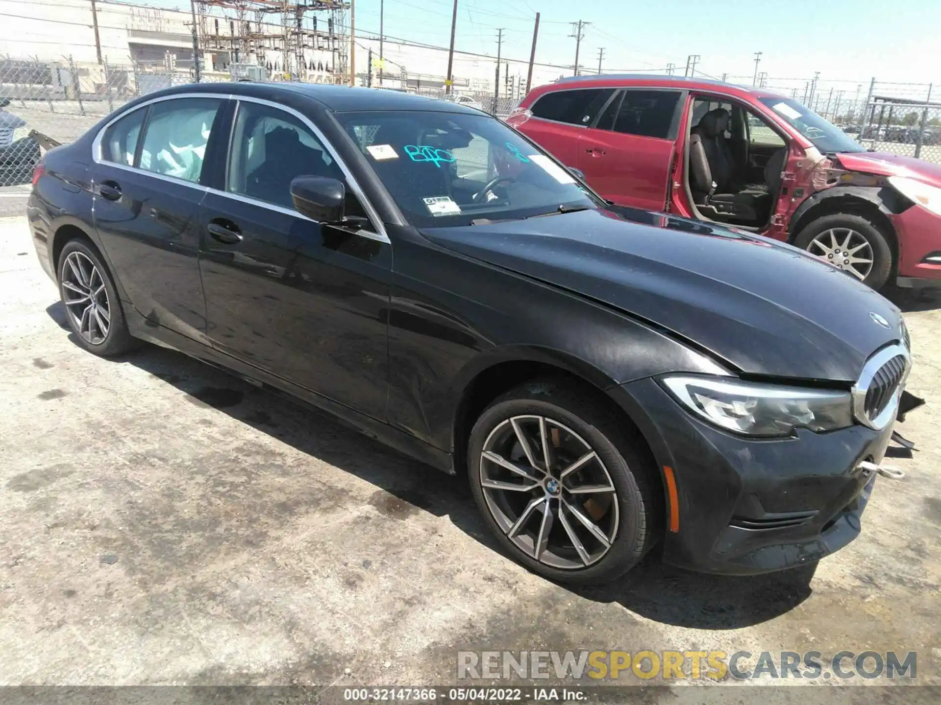 1 Photograph of a damaged car WBA5R1C05LFH43509 BMW 3 SERIES 2020