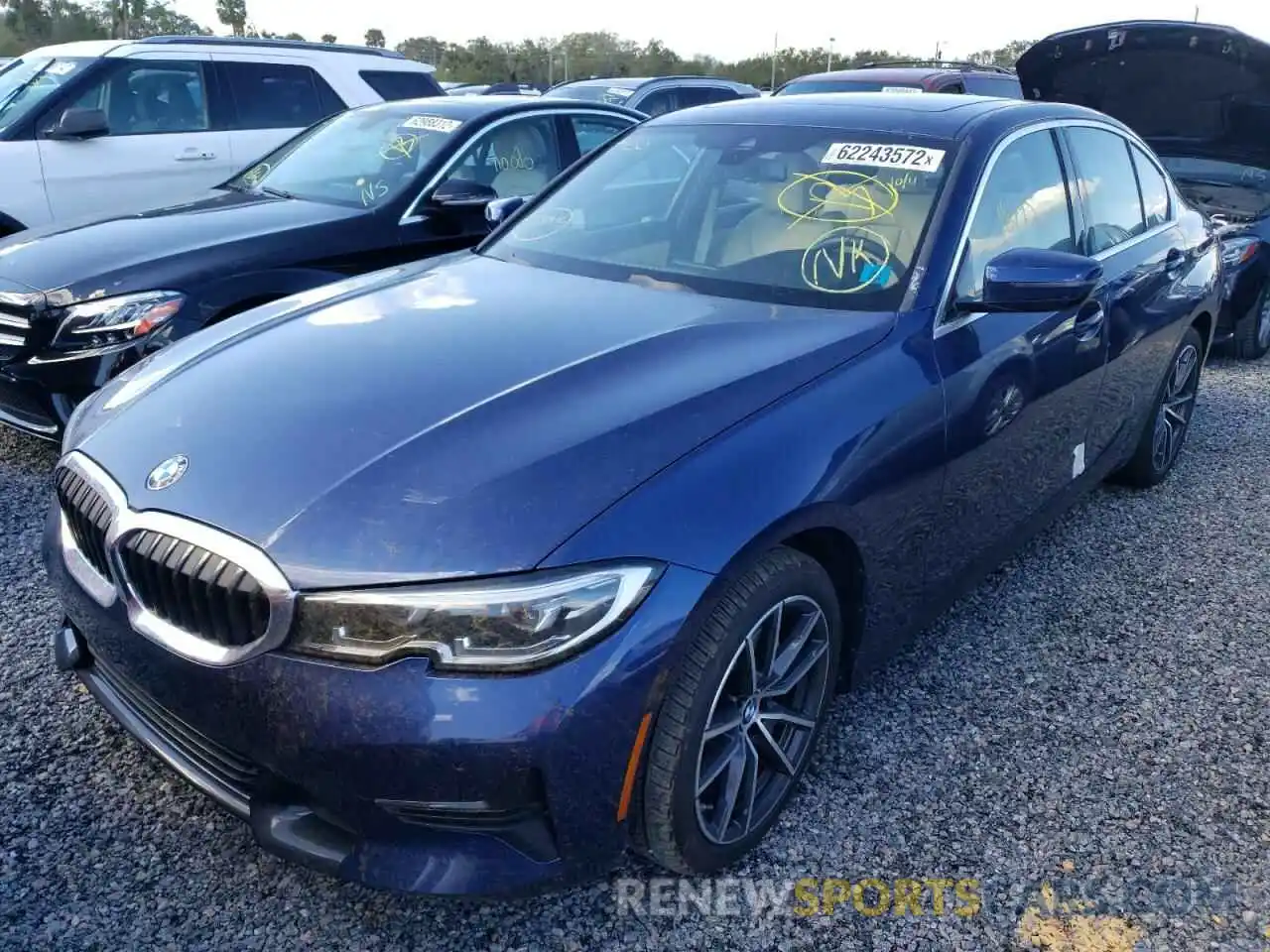 2 Photograph of a damaged car WBA5R1C05LFH48337 BMW 3 SERIES 2020