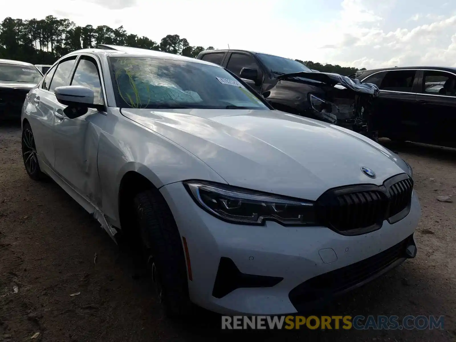 1 Photograph of a damaged car WBA5R1C05LFH54638 BMW 3 SERIES 2020