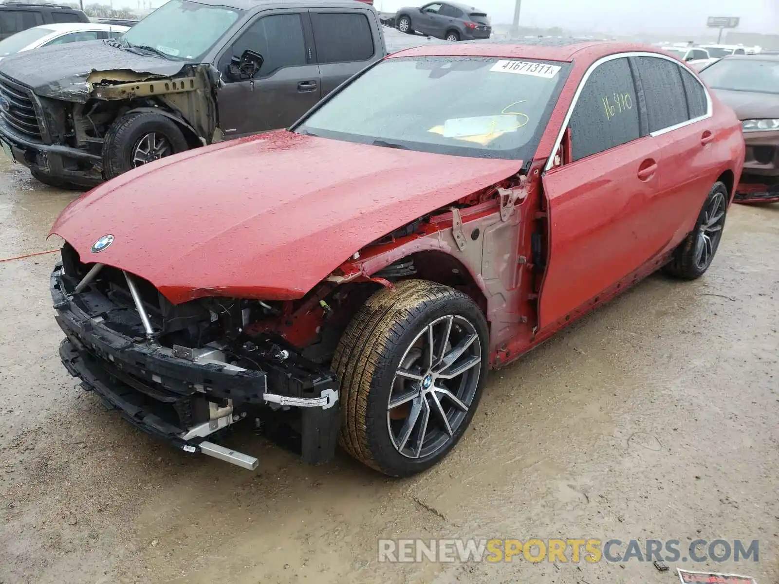 2 Photograph of a damaged car WBA5R1C05LFH67101 BMW 3 SERIES 2020