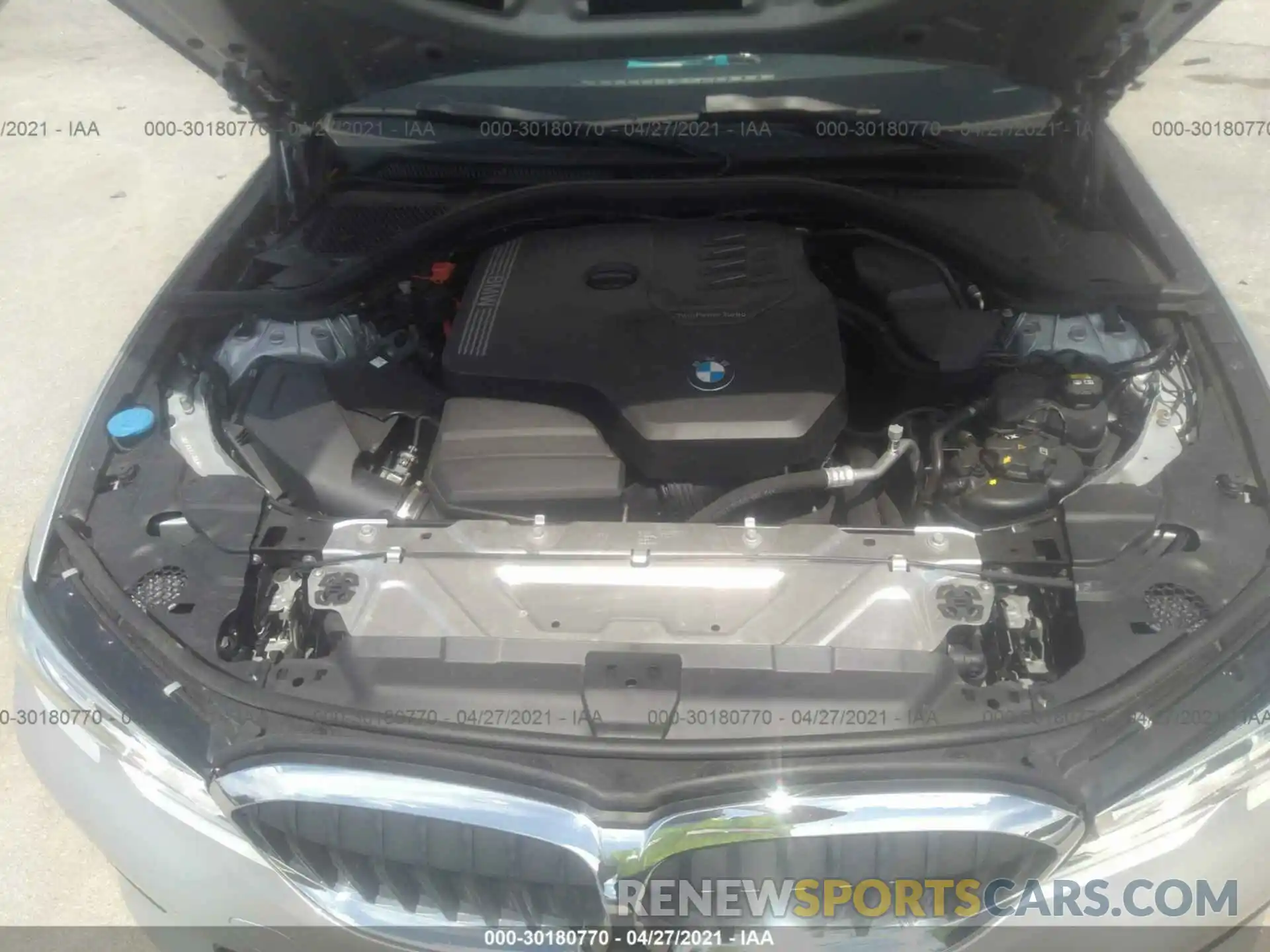 10 Фотография поврежденного автомобиля WBA5R1C05LFH84240 BMW 3 SERIES 2020