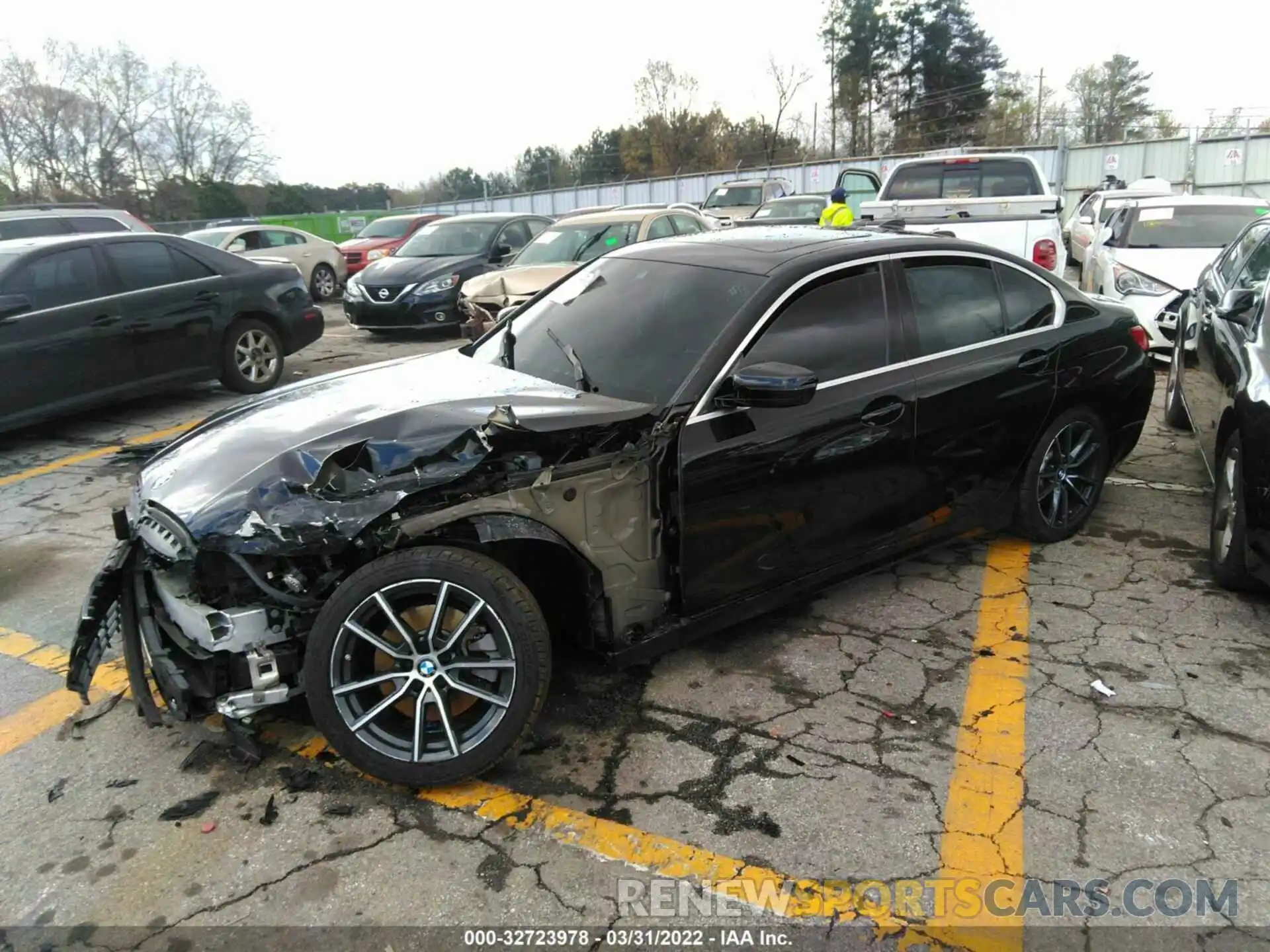 2 Photograph of a damaged car WBA5R1C06LFH39744 BMW 3 SERIES 2020