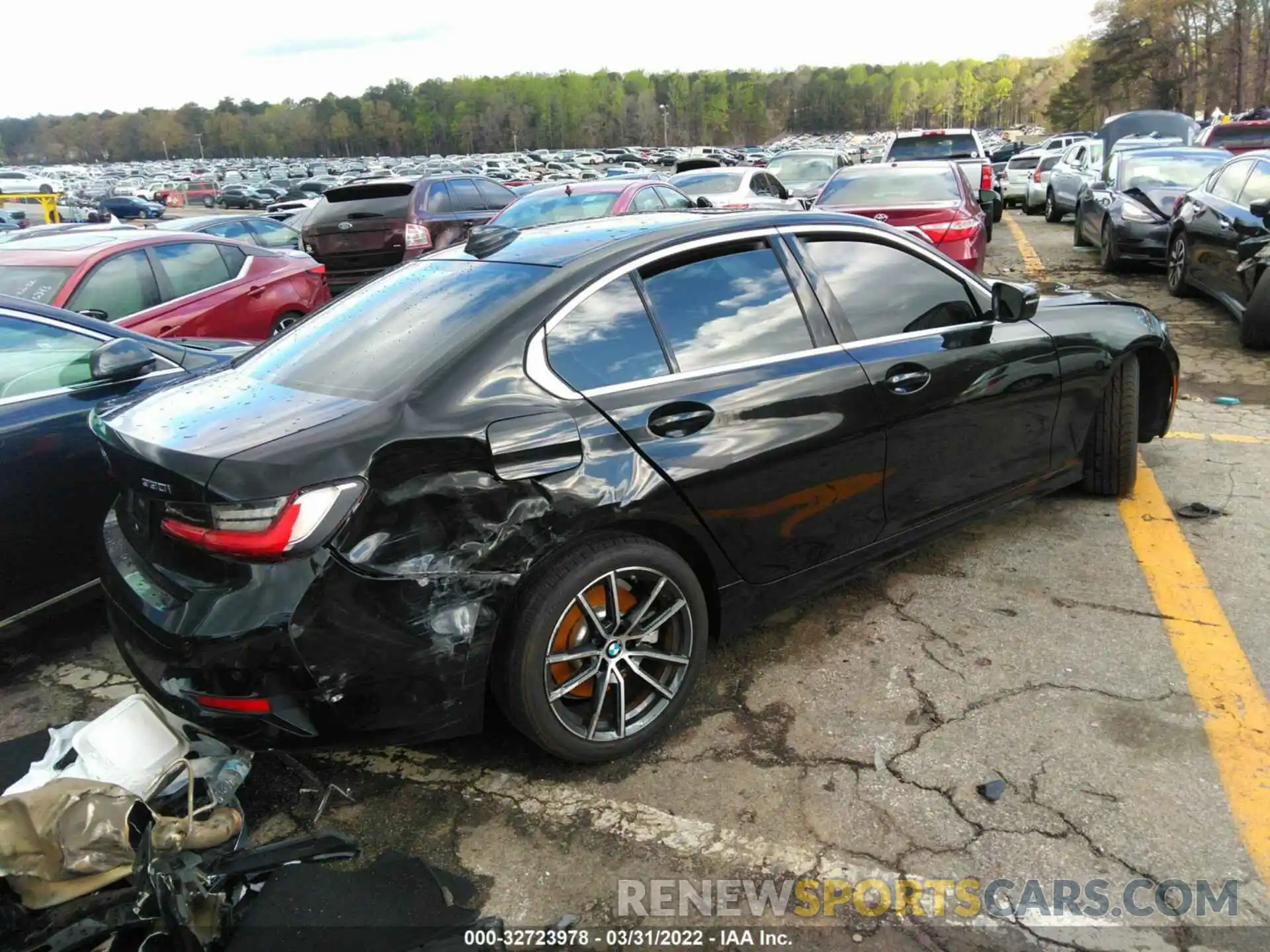 4 Photograph of a damaged car WBA5R1C06LFH39744 BMW 3 SERIES 2020