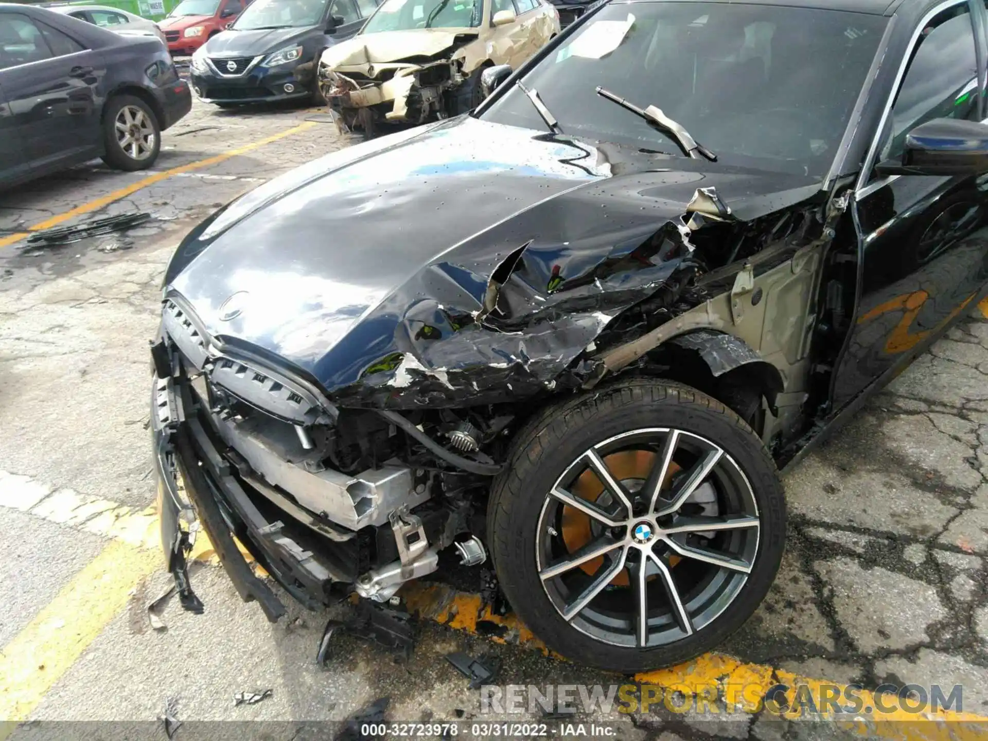 6 Photograph of a damaged car WBA5R1C06LFH39744 BMW 3 SERIES 2020