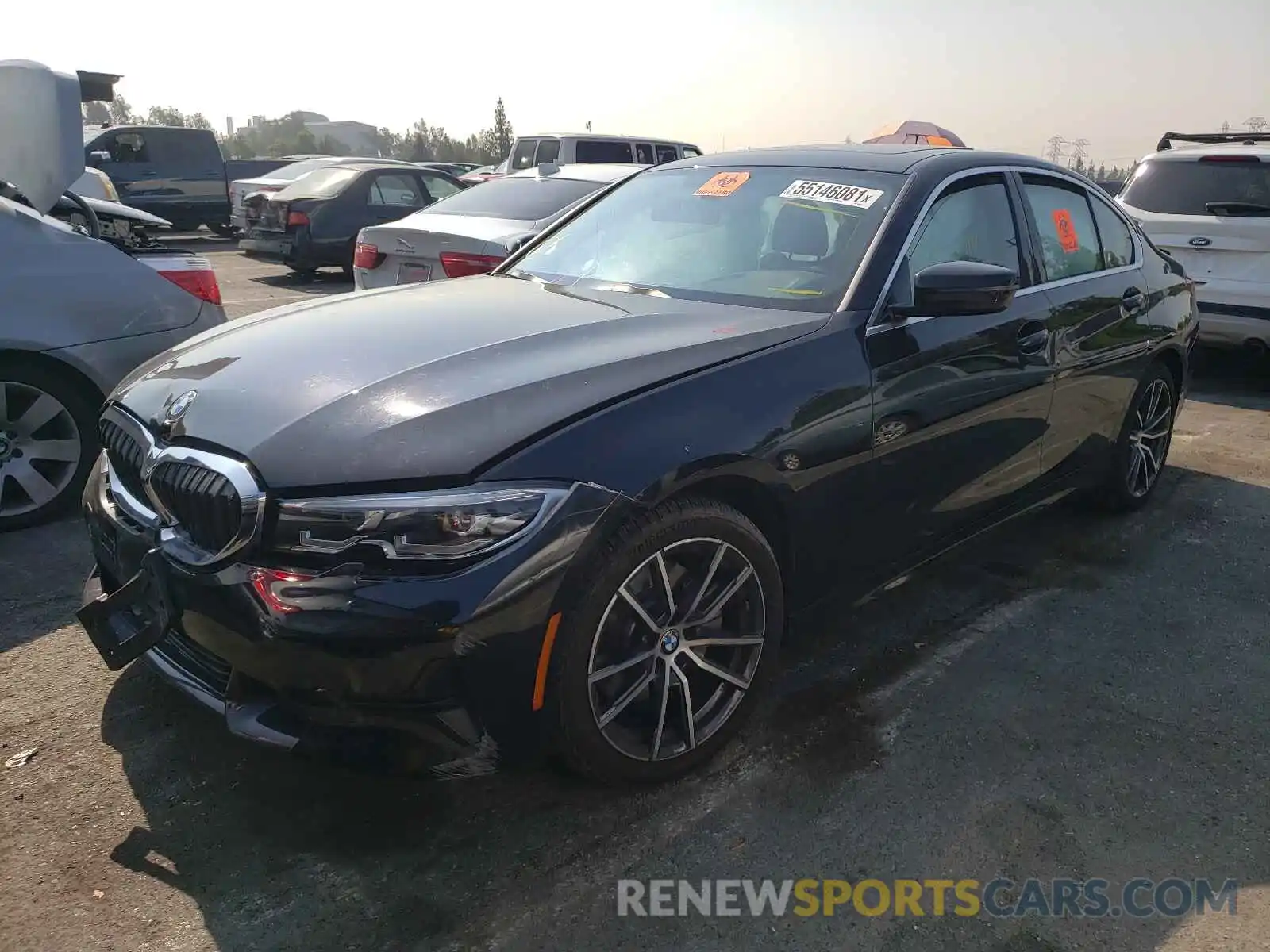 2 Photograph of a damaged car WBA5R1C06LFH41932 BMW 3 SERIES 2020