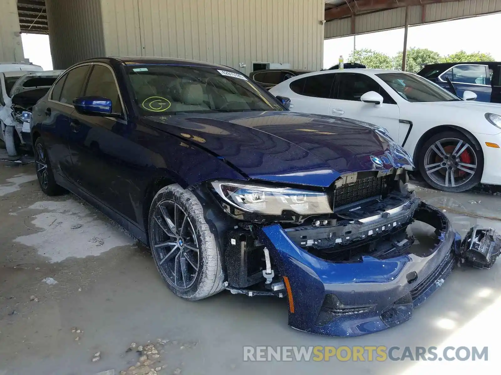 1 Photograph of a damaged car WBA5R1C06LFH44524 BMW 3 SERIES 2020