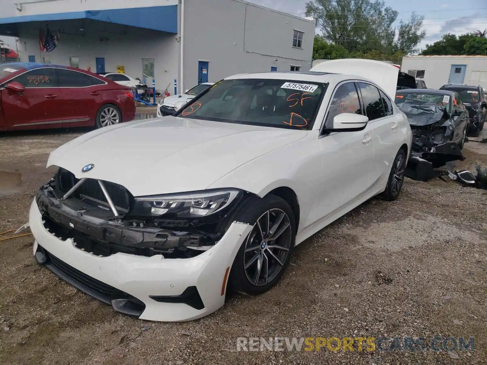 2 Photograph of a damaged car WBA5R1C06LFH50811 BMW 3 SERIES 2020