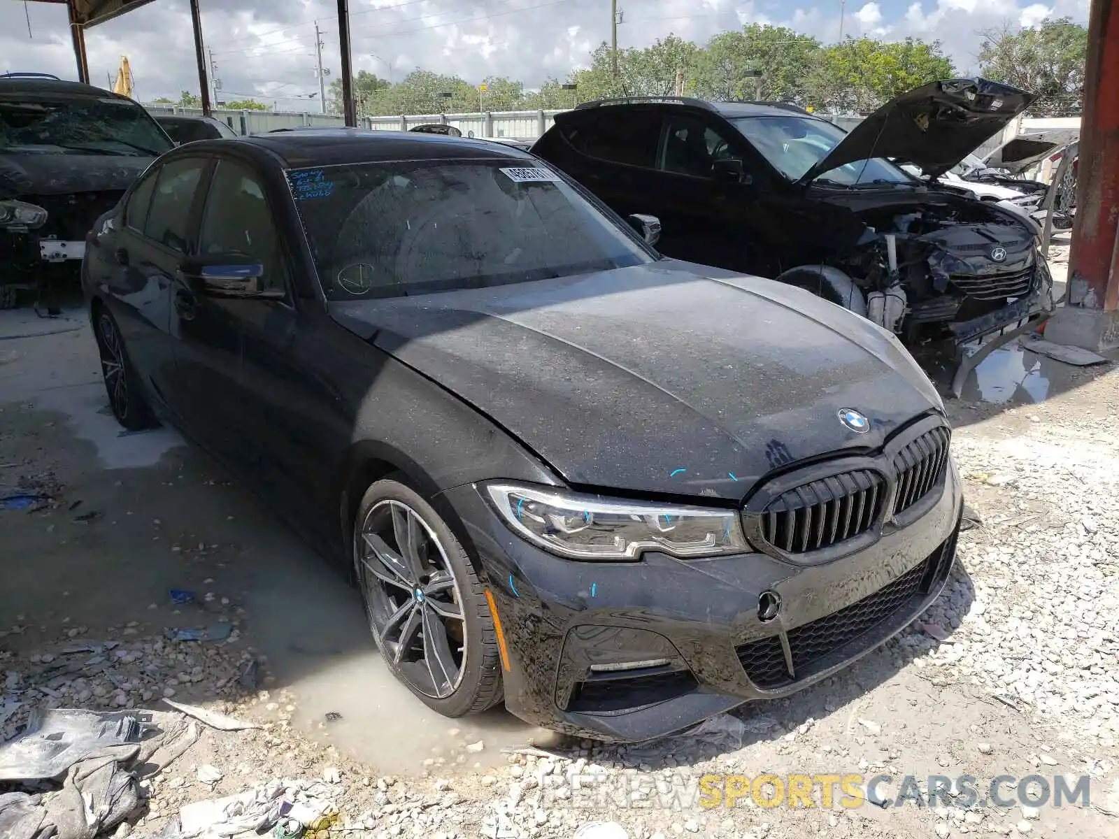 1 Photograph of a damaged car WBA5R1C06LFH51439 BMW 3 SERIES 2020