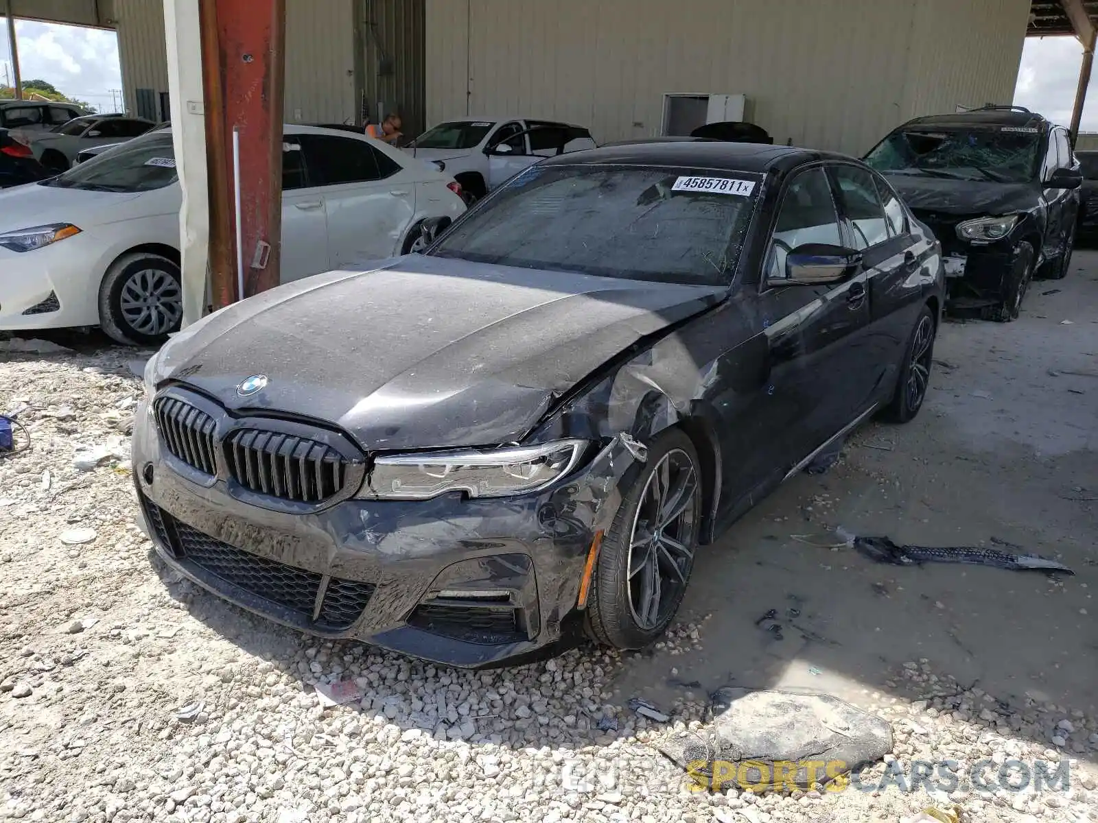 2 Photograph of a damaged car WBA5R1C06LFH51439 BMW 3 SERIES 2020