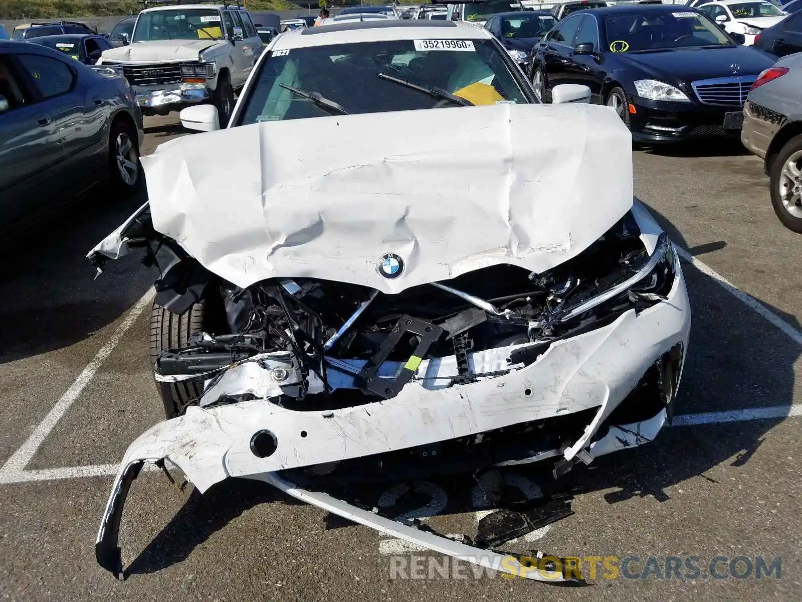 9 Photograph of a damaged car WBA5R1C06LFH66474 BMW 3 SERIES 2020