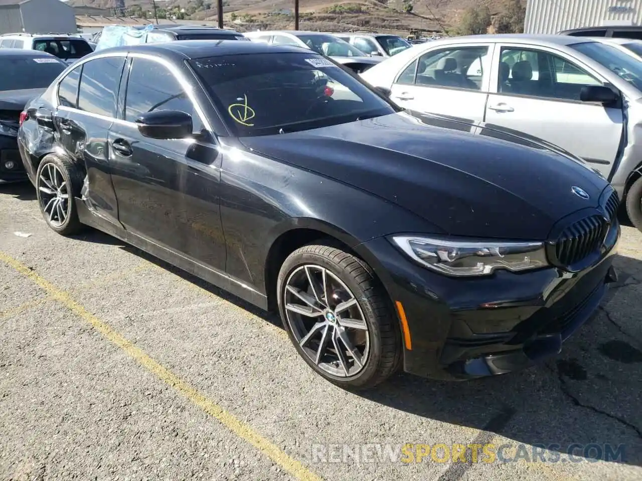 1 Photograph of a damaged car WBA5R1C06LFH88488 BMW 3 SERIES 2020